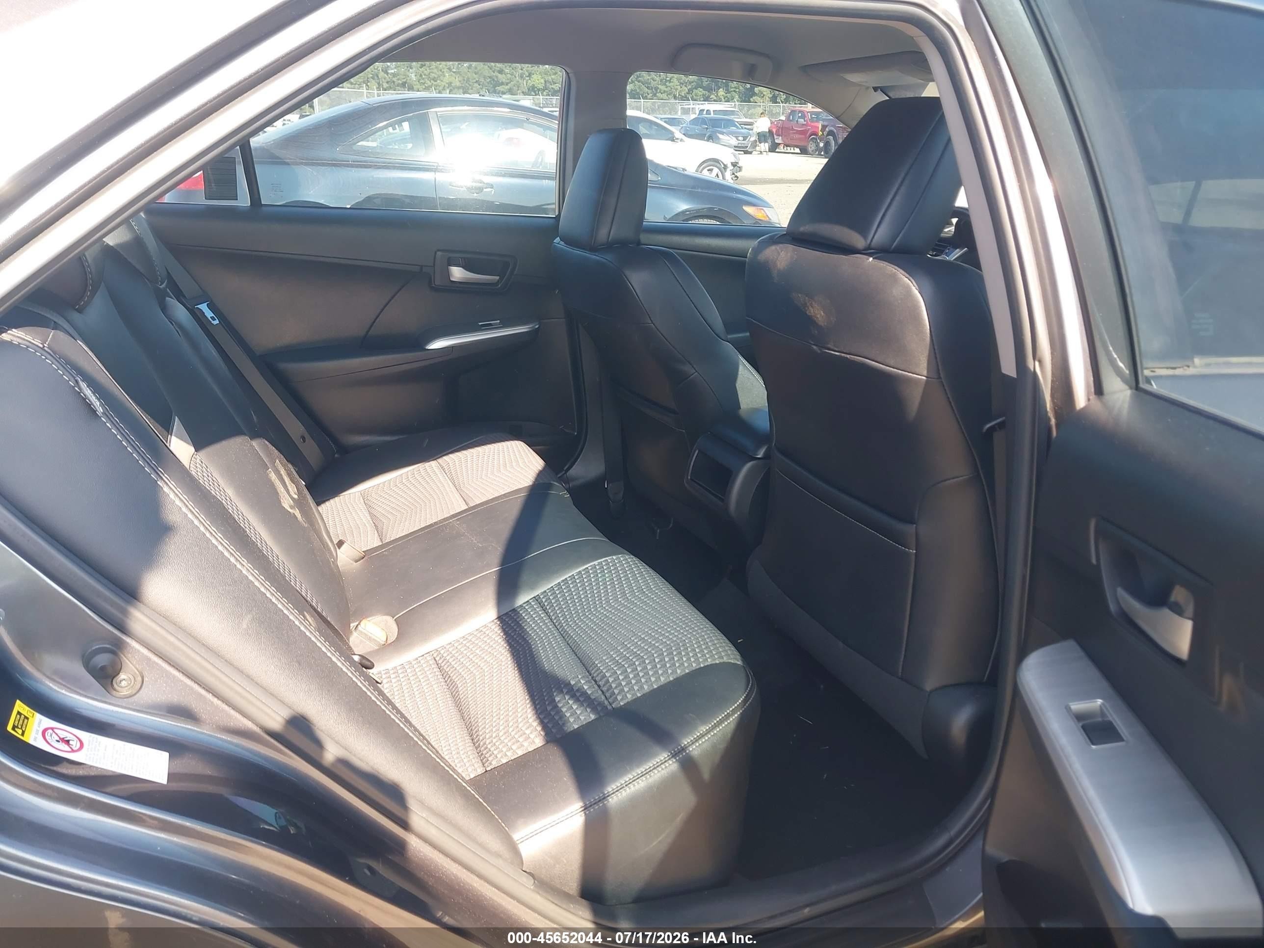 2012 Toyota Camry Se Серый vin: 4T1BF1FK7CU123499