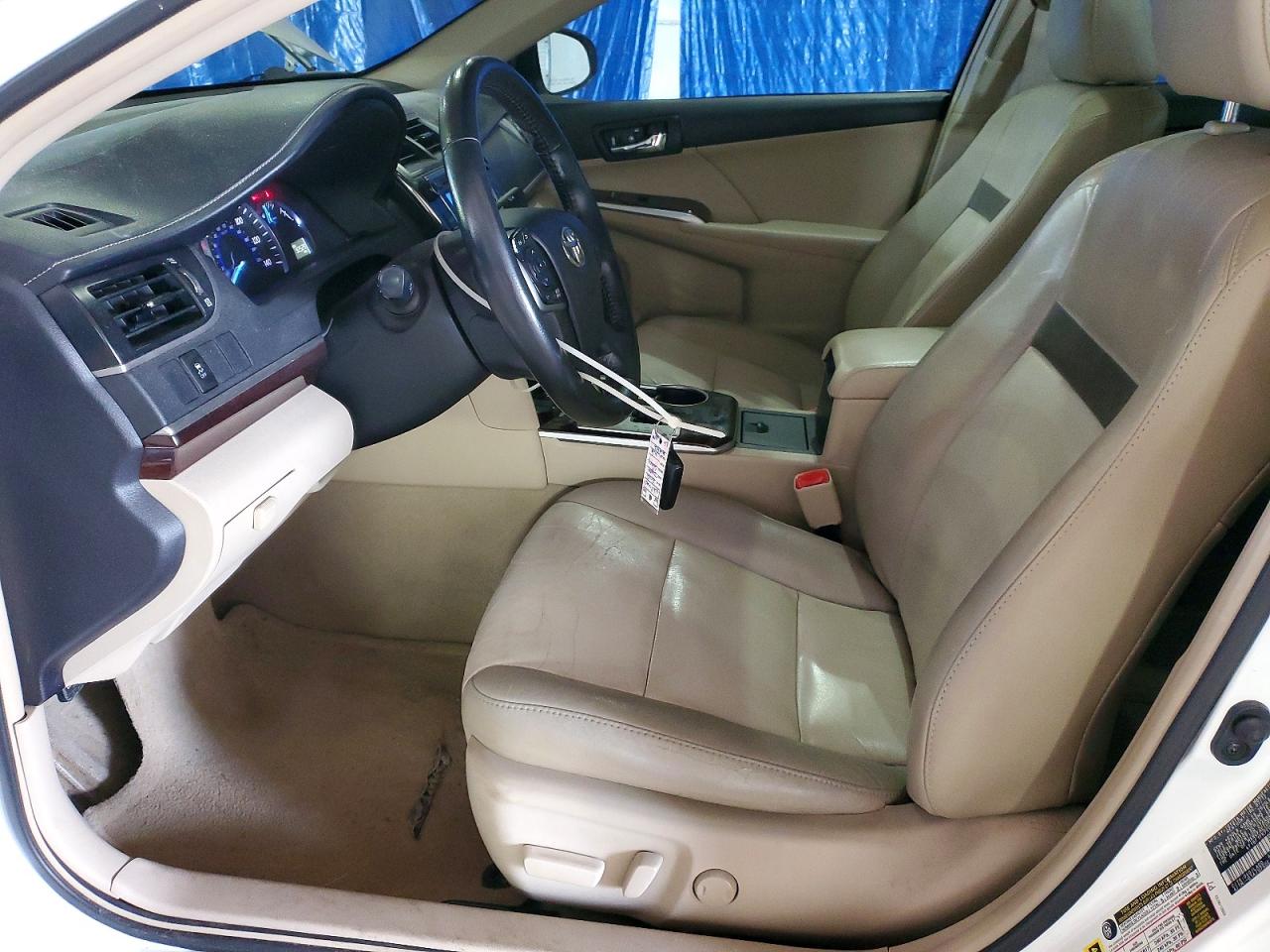 2012 Toyota Camry Xle White vin: 4T1BF1FK7CU145292