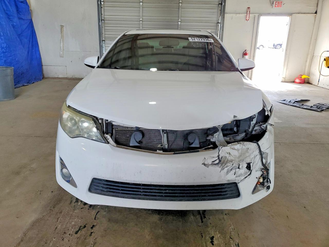 2012 Toyota Camry Xle White vin: 4T1BF1FK7CU145292