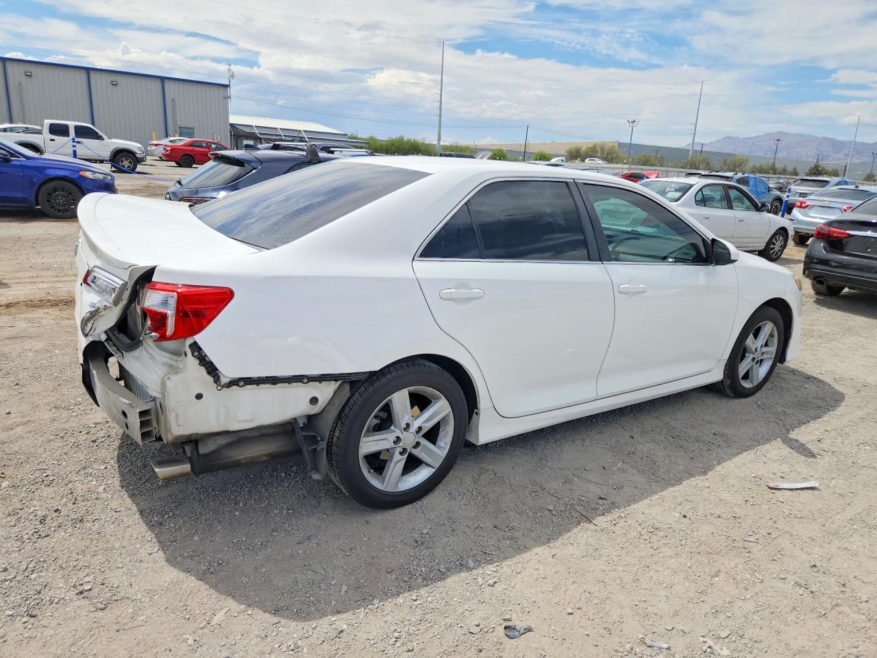 2012 Toyota Camry Se White vin: 4T1BF1FK7CU145308