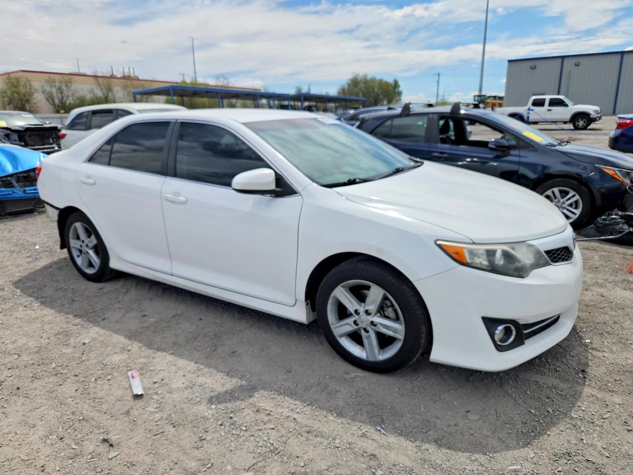 2012 Toyota Camry Se White vin: 4T1BF1FK7CU145308