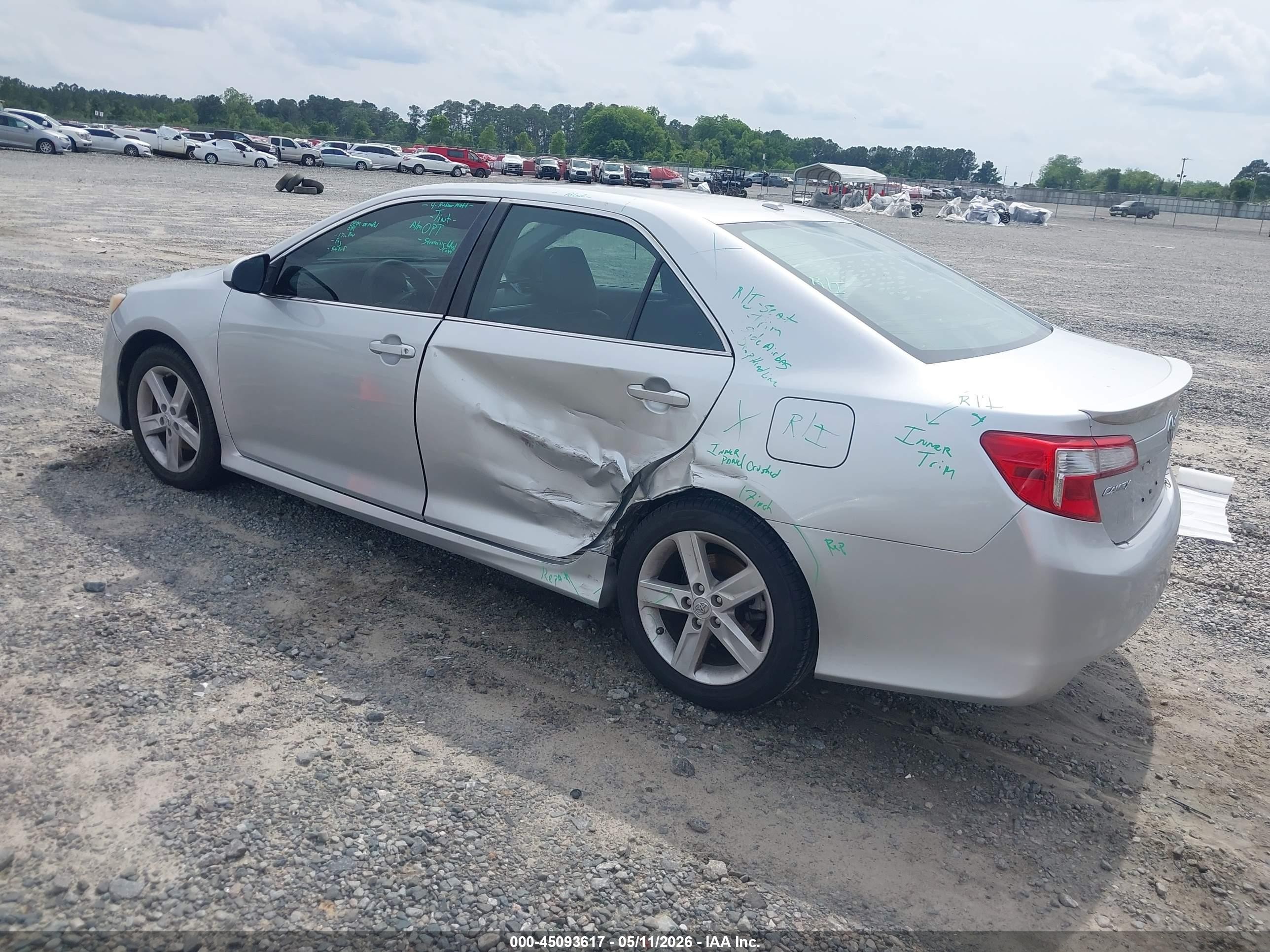 2012 Toyota Camry Se Silver vin: 4T1BF1FK7CU151044