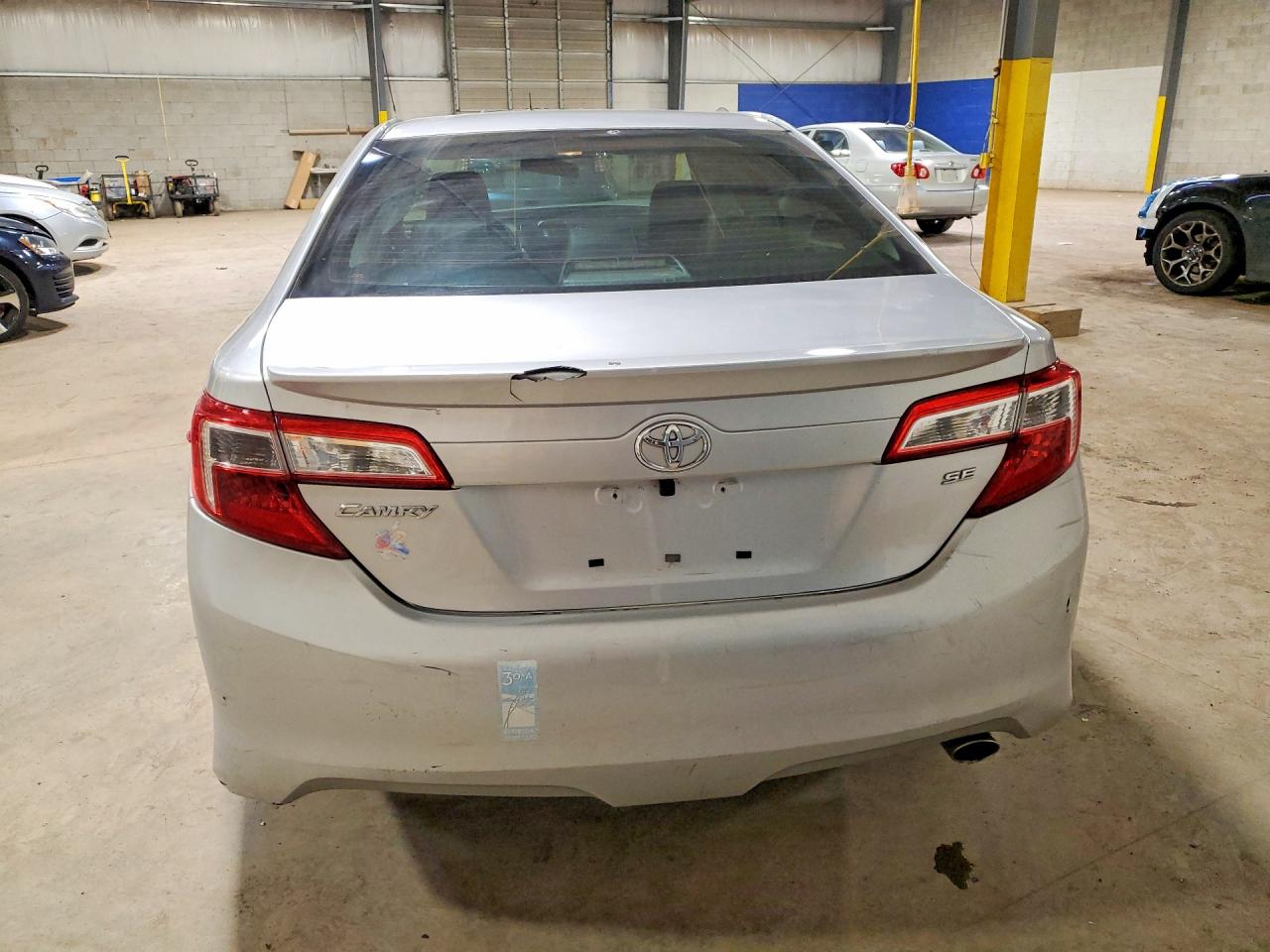 2012 Toyota Camry Se Серый vin: 4T1BF1FK7CU161248