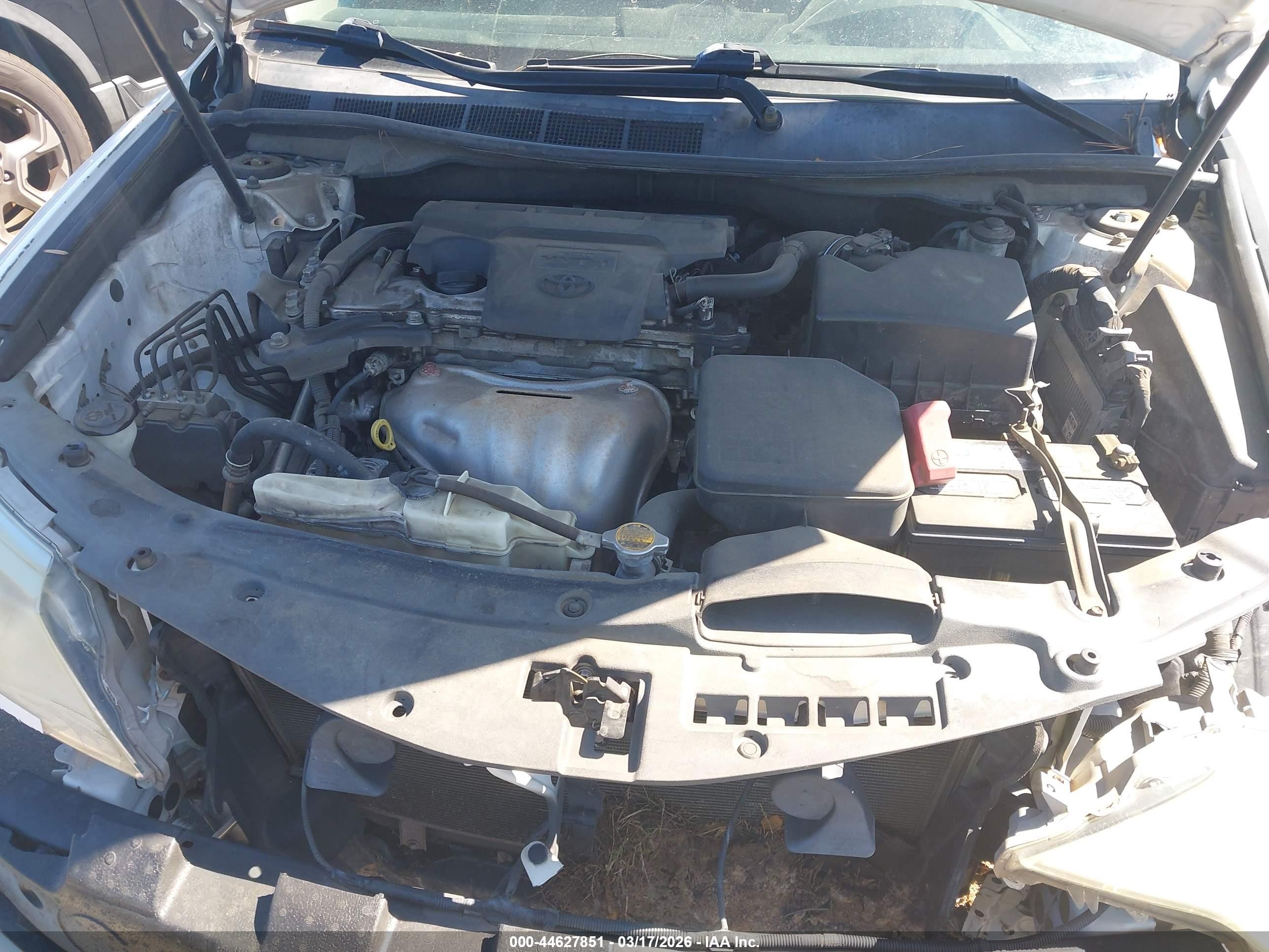 2012 Toyota Camry Le Белый vin: 4T1BF1FK7CU165008