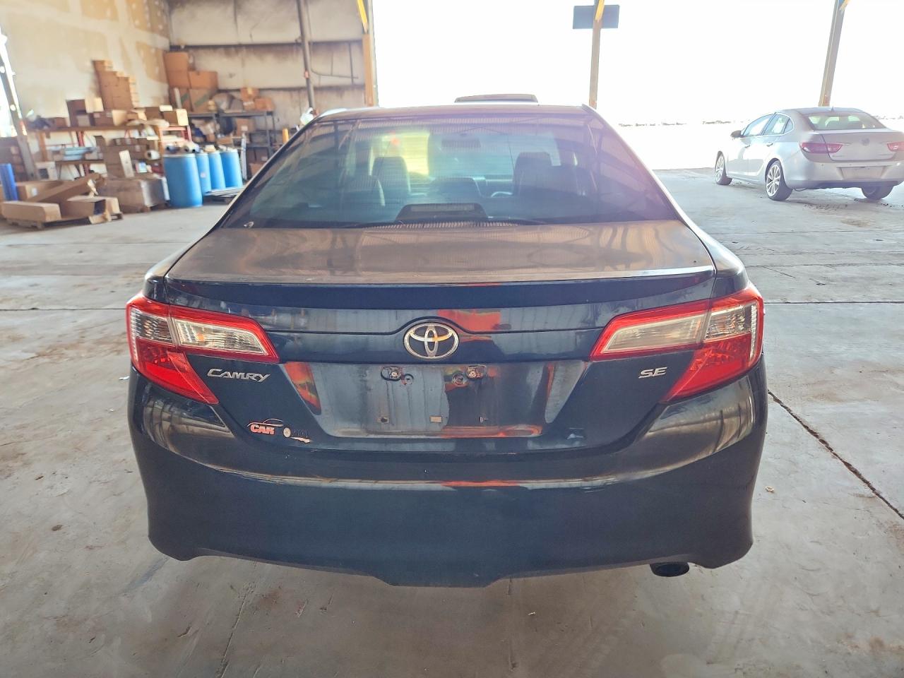 2012 Toyota Camry Se Black vin: 4T1BF1FK7CU166059