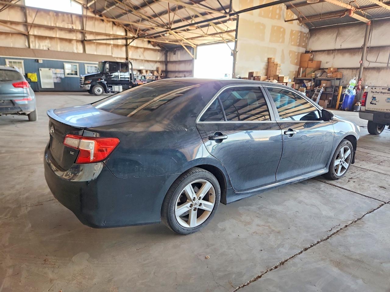 2012 Toyota Camry Se Black vin: 4T1BF1FK7CU166059