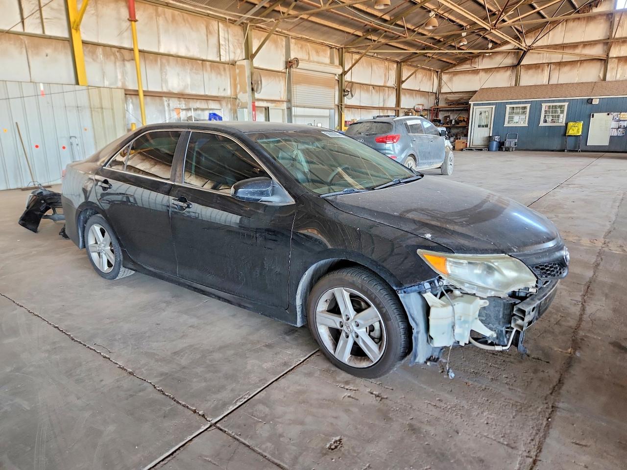 2012 Toyota Camry Se Black vin: 4T1BF1FK7CU166059
