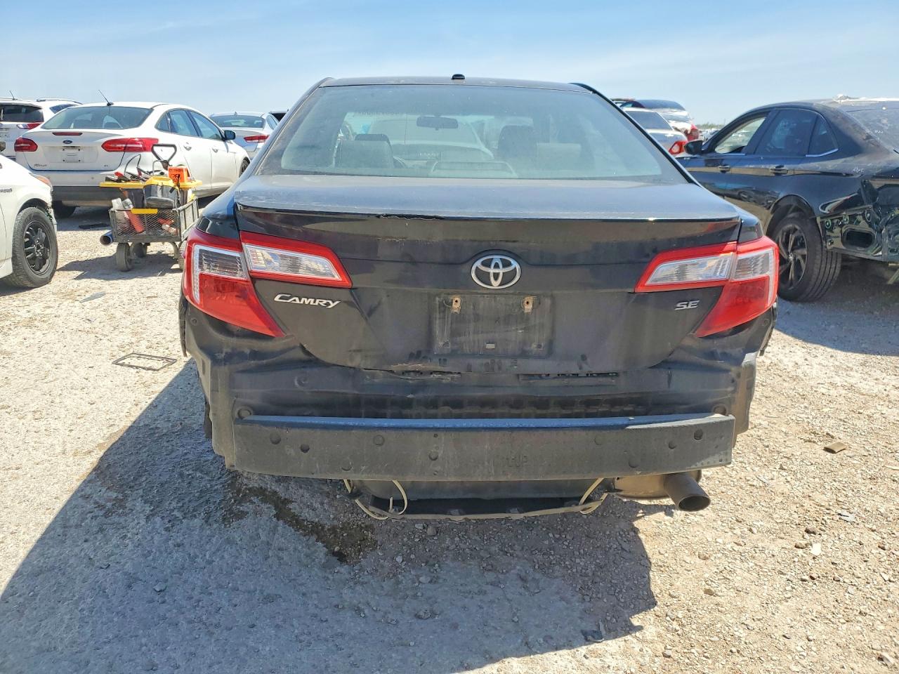 2012 Toyota Camry Se Sport Limited Edition Black vin: 4T1BF1FK7CU178583