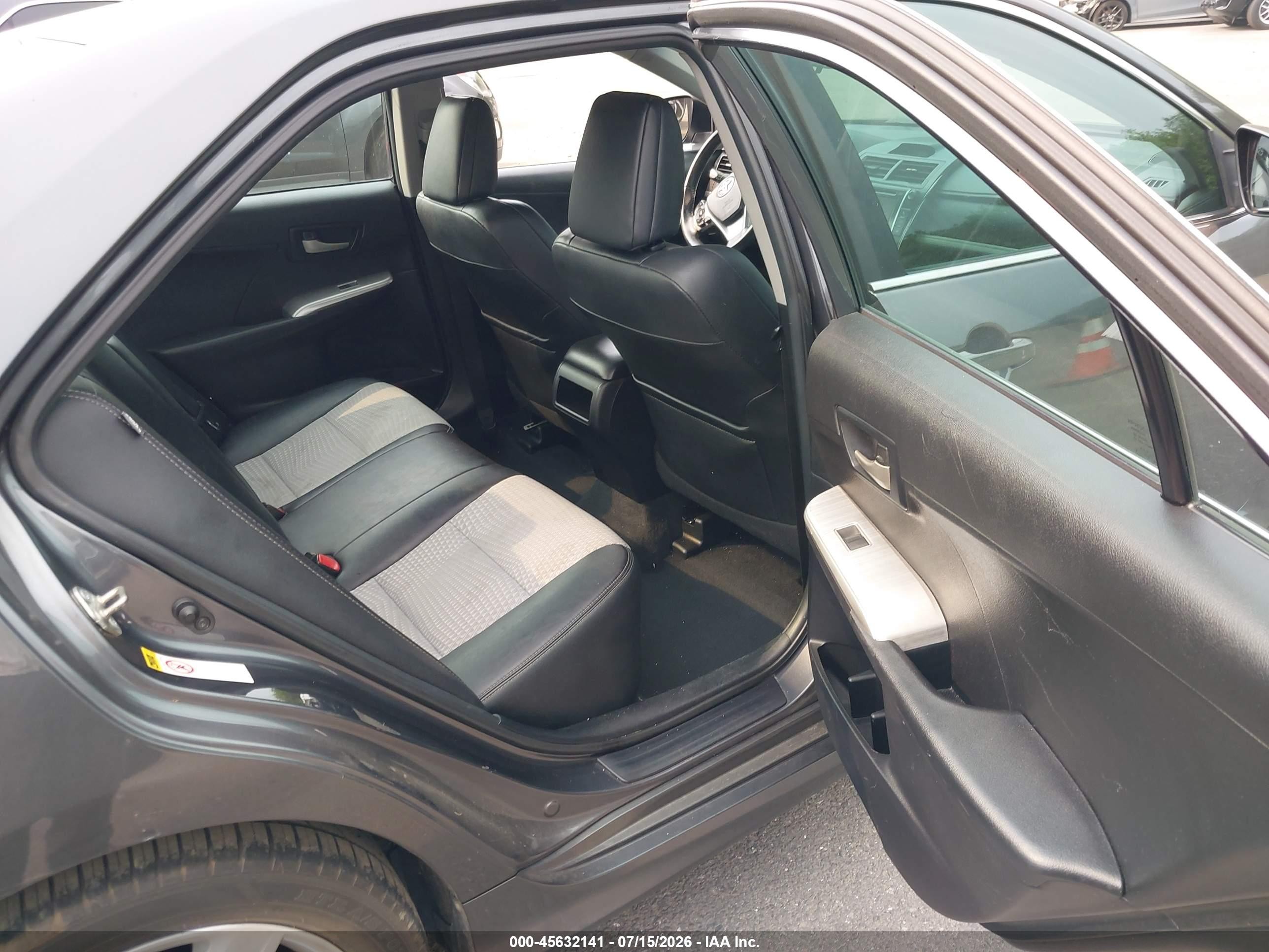 2012 Toyota Camry Se Gray vin: 4T1BF1FK7CU179409