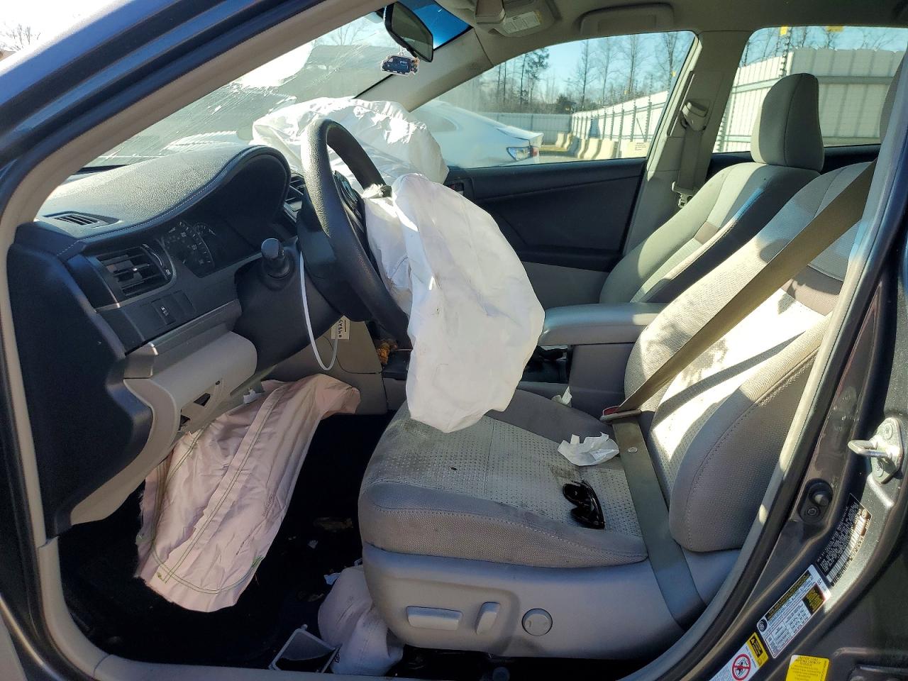 2012 Toyota Camry Base Gray vin: 4T1BF1FK7CU182598