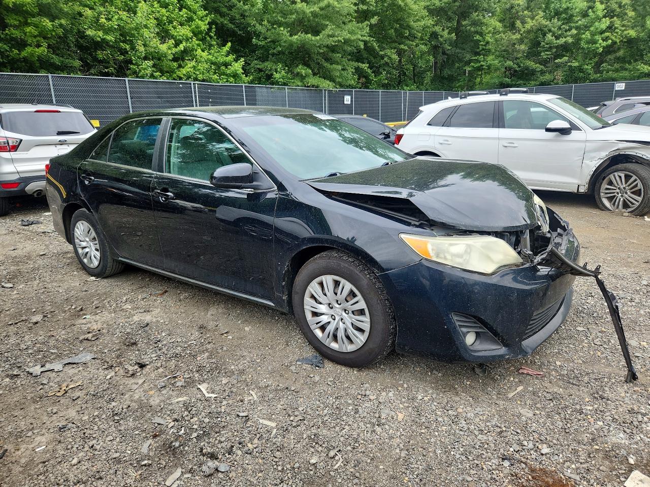 2012 Toyota Camry Le Black vin: 4T1BF1FK7CU182617