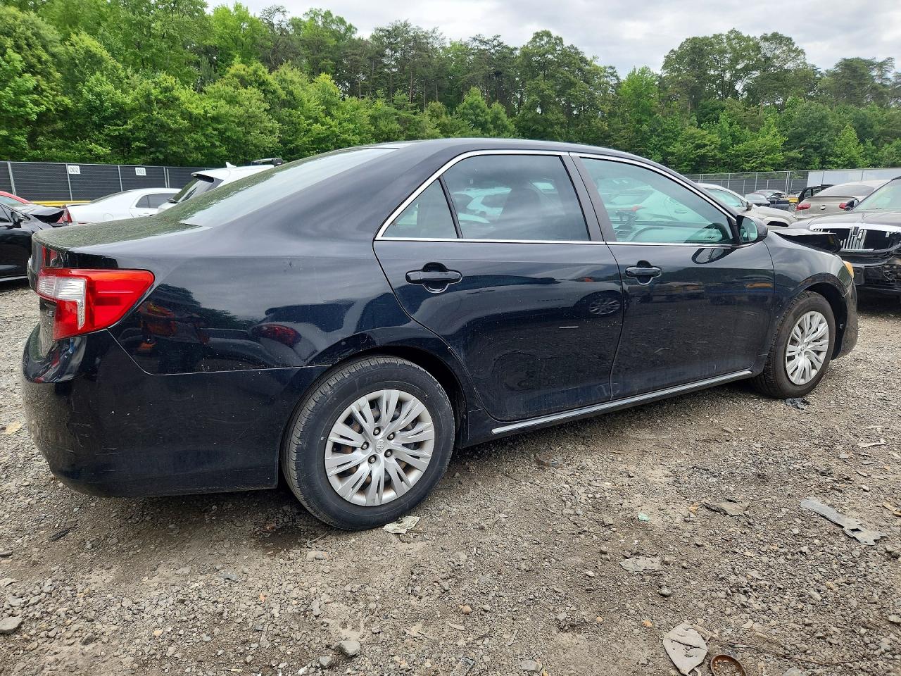 2012 Toyota Camry Le Black vin: 4T1BF1FK7CU182617