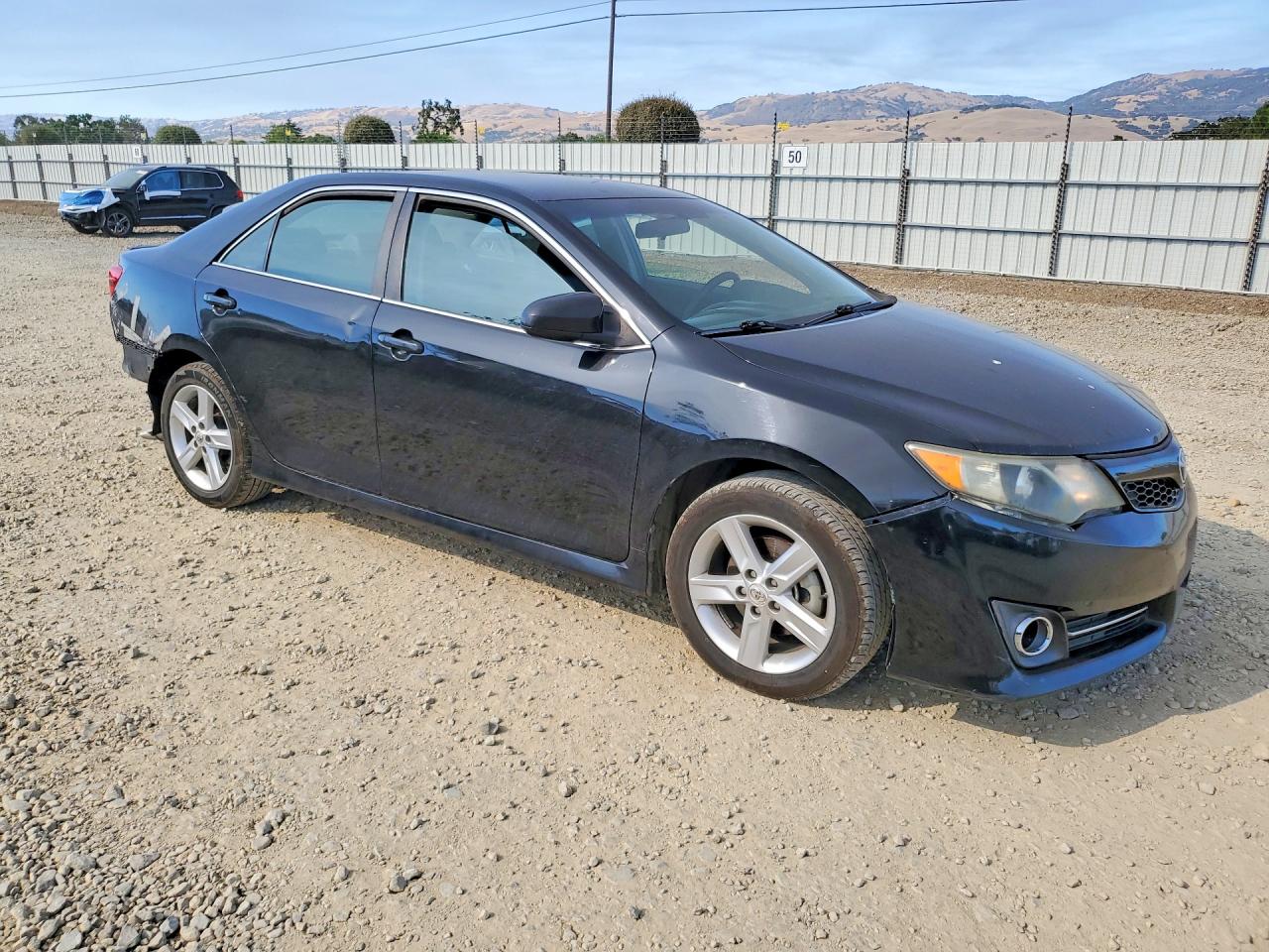 2012 Toyota Camry Se Black vin: 4T1BF1FK7CU192953
