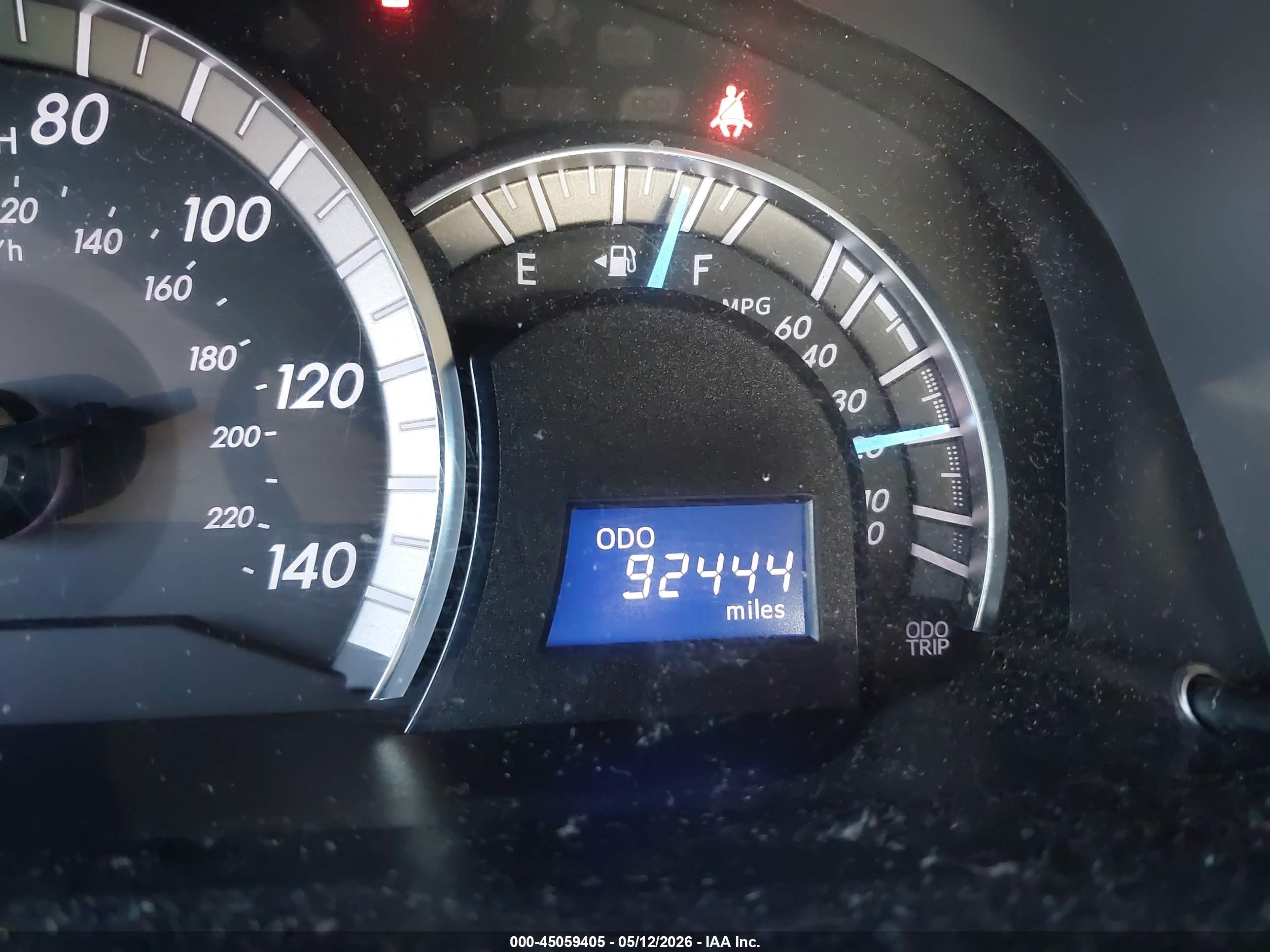 2012 Toyota Camry Se Limited Edition Черный vin: 4T1BF1FK7CU199871