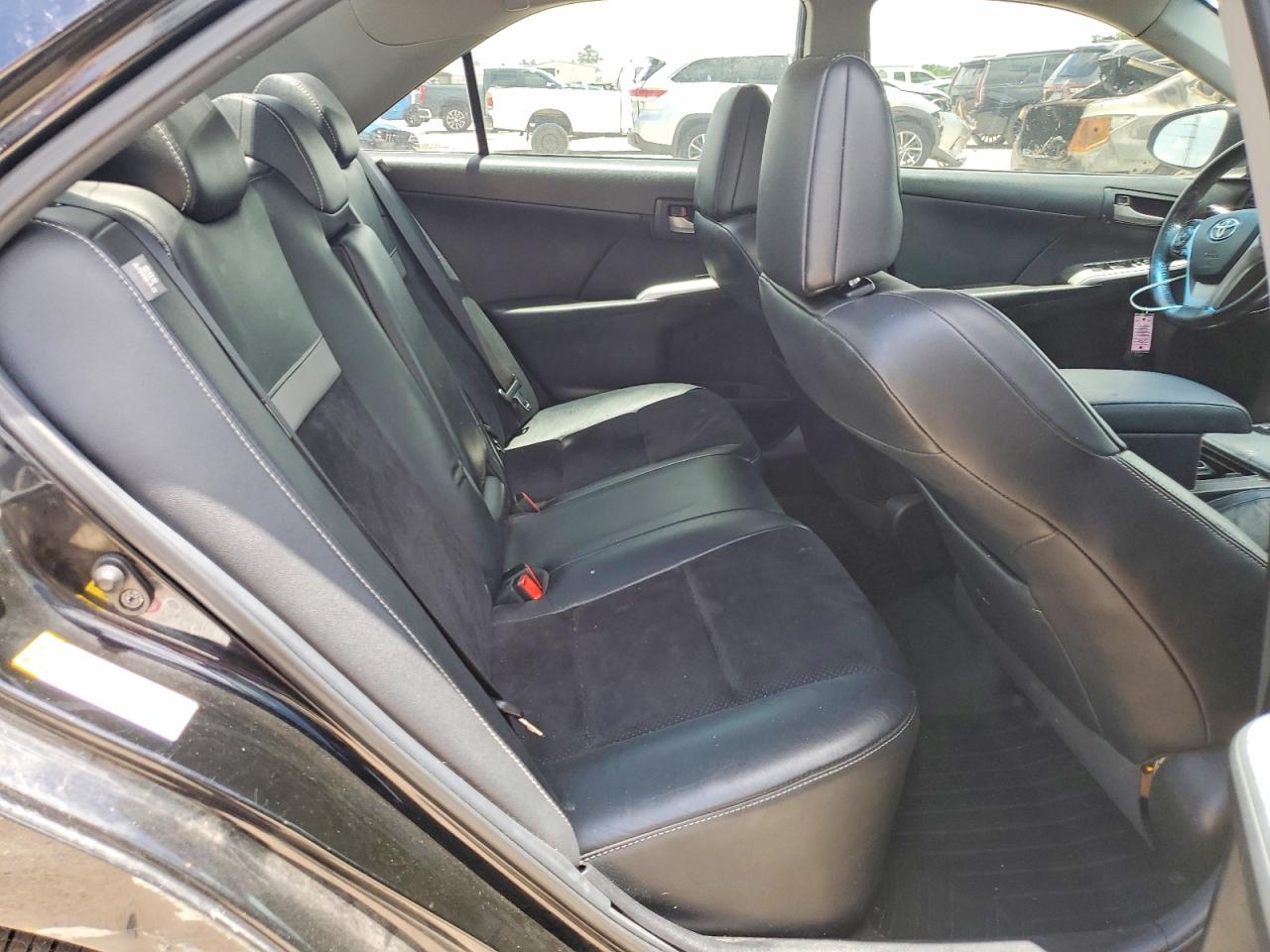 2012 Toyota Camry Se Black vin: 4T1BF1FK7CU508772