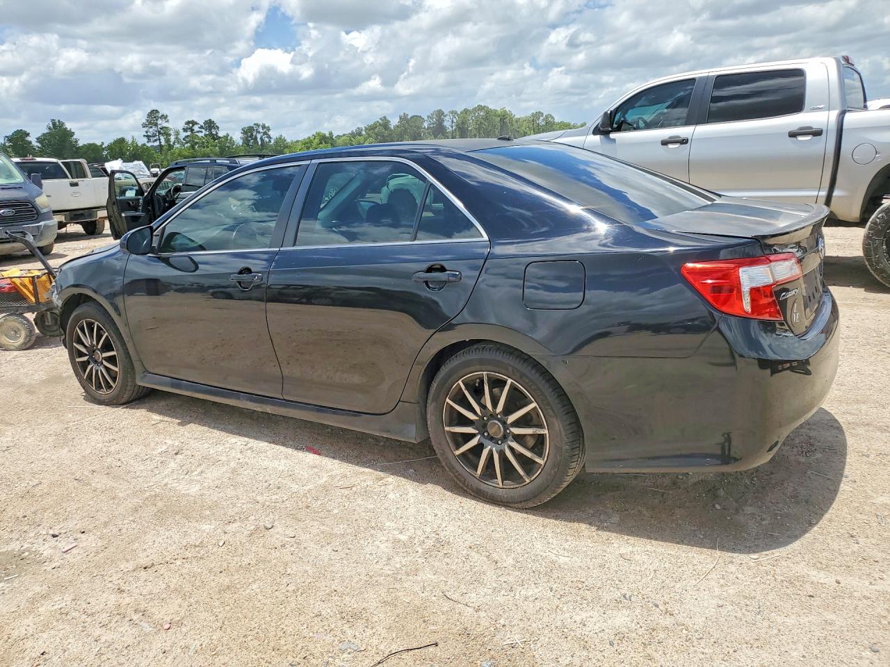 2012 Toyota Camry Se Black vin: 4T1BF1FK7CU508772