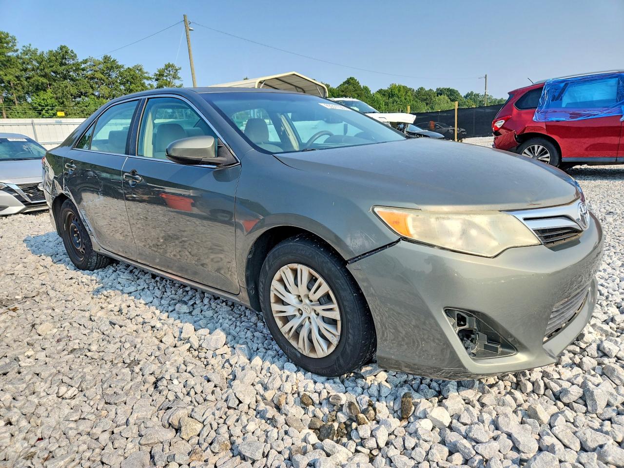 2012 Toyota Camry Le Green vin: 4T1BF1FK7CU512336