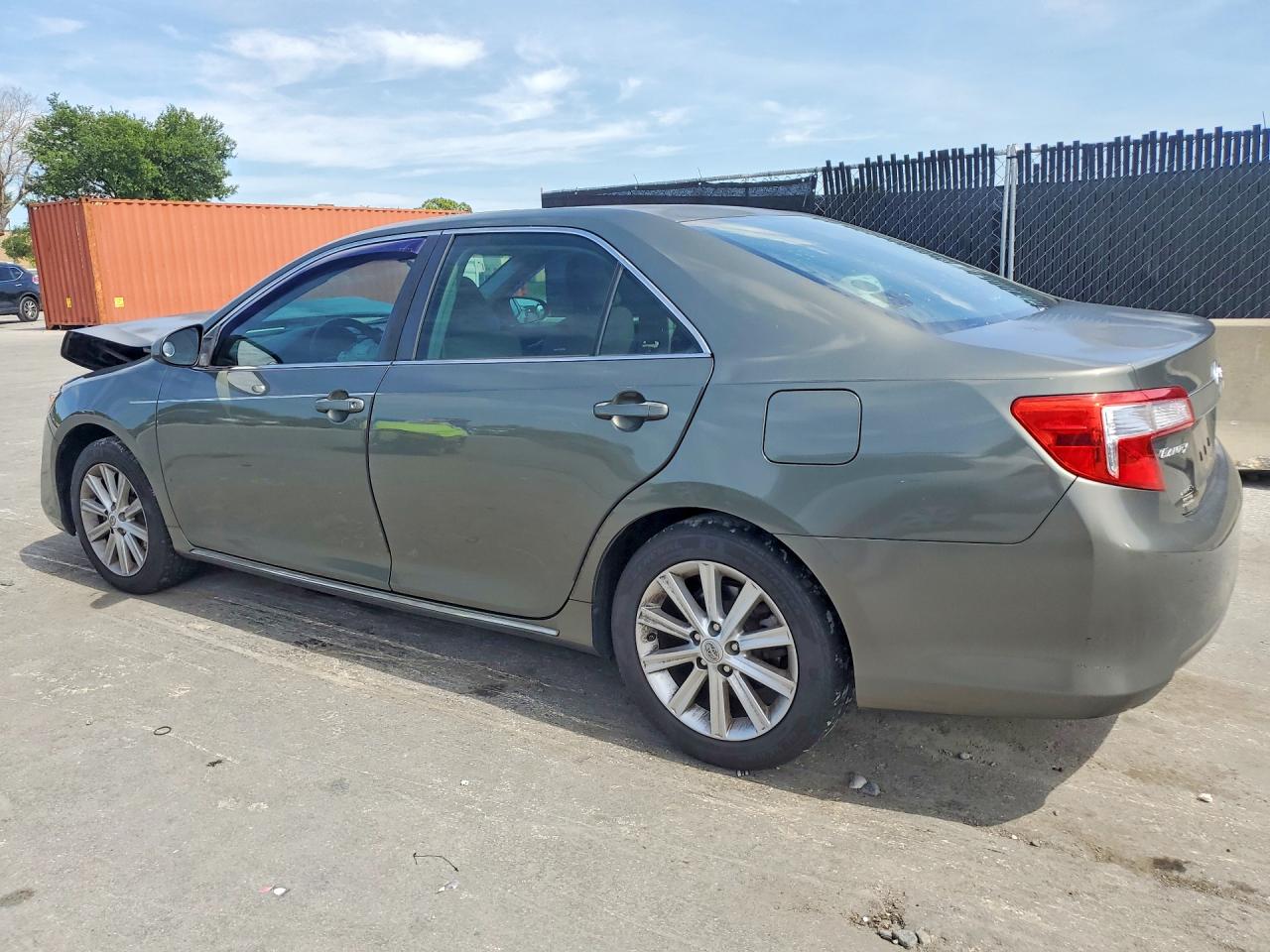 2012 Toyota Camry Xle Зеленый vin: 4T1BF1FK7CU533154
