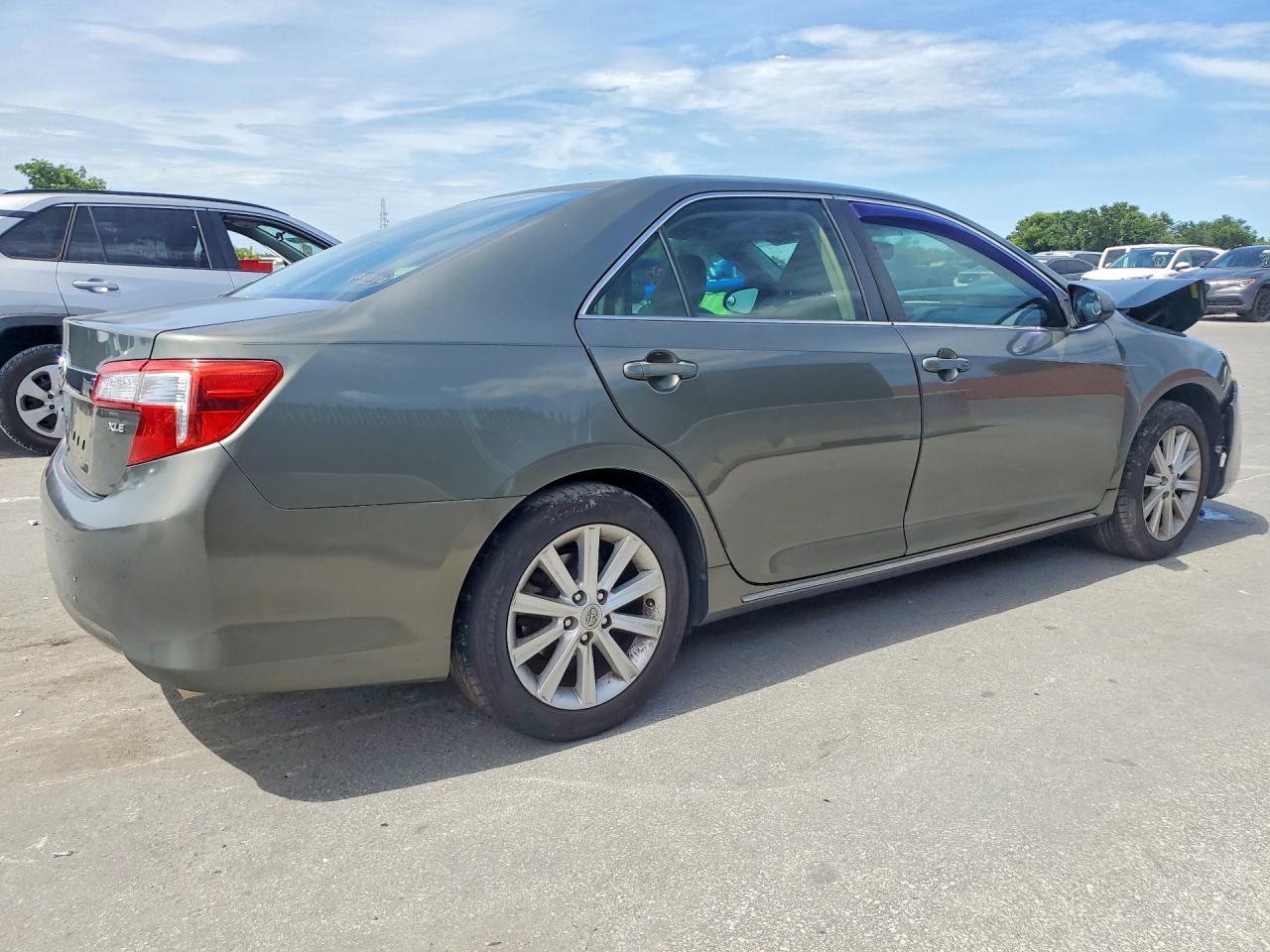 2012 Toyota Camry Xle Зеленый vin: 4T1BF1FK7CU533154