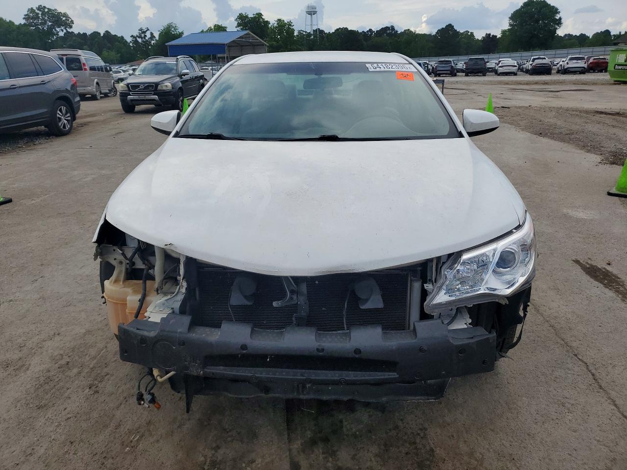2012 Toyota Camry Le White vin: 4T1BF1FK7CU540038