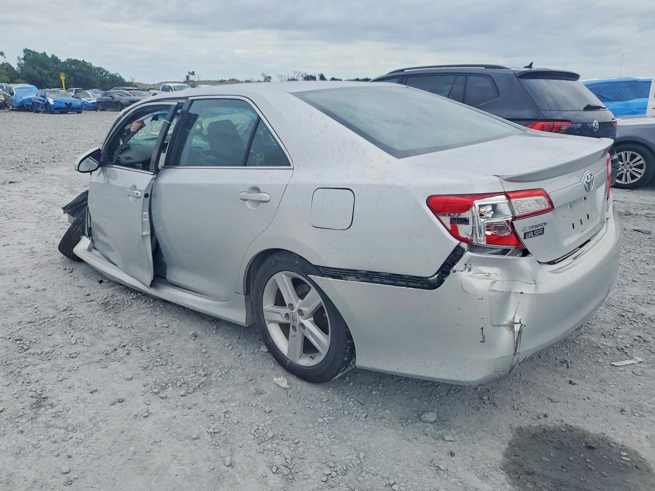 2012 Toyota Camry Se Silver vin: 4T1BF1FK7CU540427