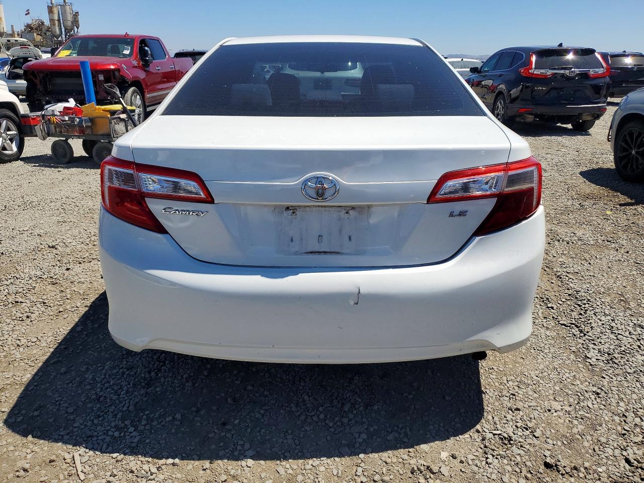 2012 Toyota Camry Le White vin: 4T1BF1FK7CU542162