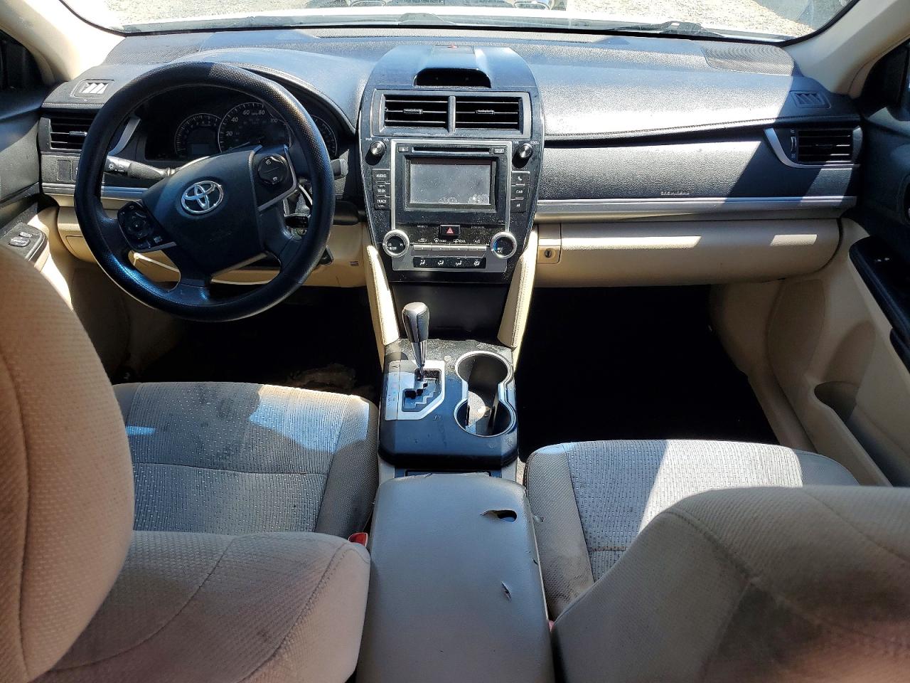 2012 Toyota Camry Le White vin: 4T1BF1FK7CU542162