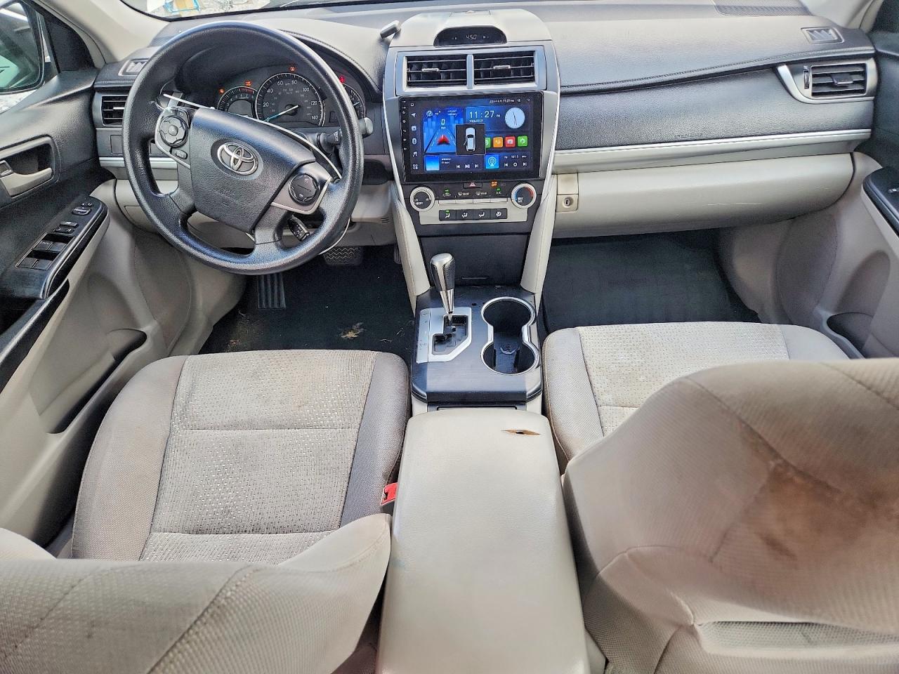 2012 Toyota Camry Le White vin: 4T1BF1FK7CU553159