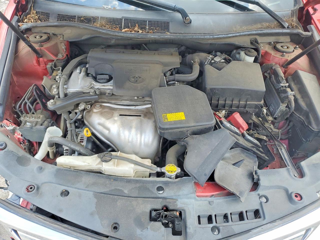 2012 Toyota Camry Xle Red vin: 4T1BF1FK7CU554778