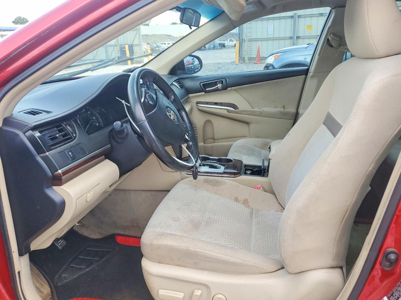 2012 Toyota Camry Xle Red vin: 4T1BF1FK7CU554778