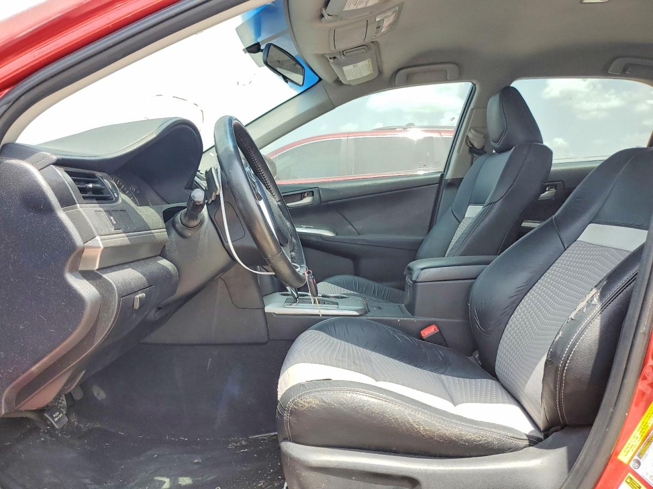 2012 Toyota Camry Se Red vin: 4T1BF1FK7CU557566