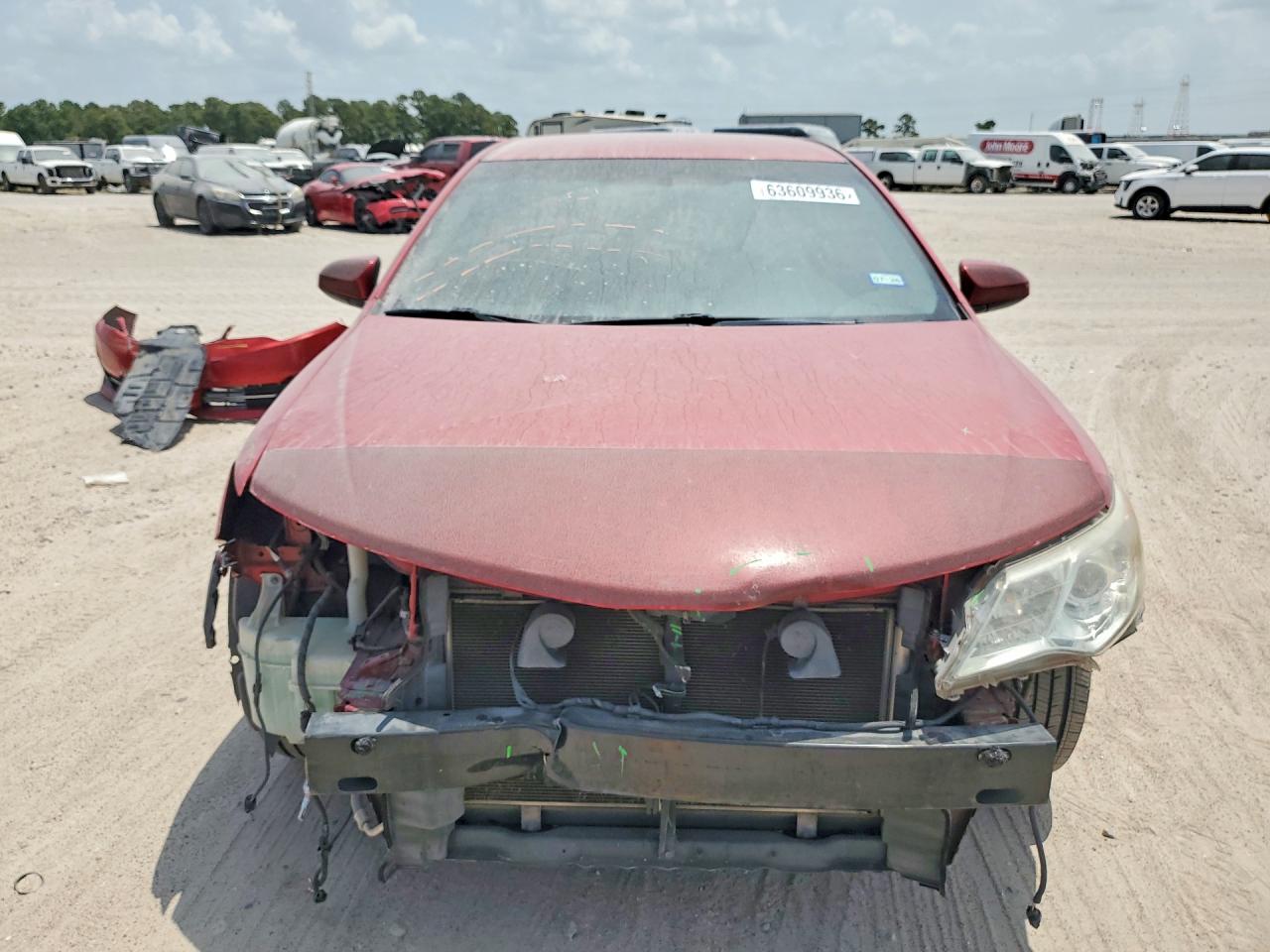 2012 Toyota Camry Se Red vin: 4T1BF1FK7CU557566