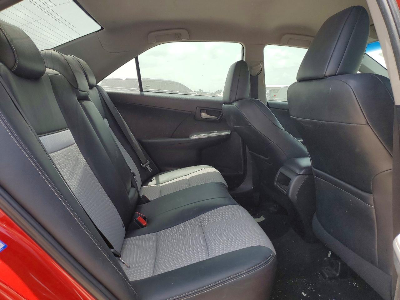 2012 Toyota Camry Se Red vin: 4T1BF1FK7CU557566
