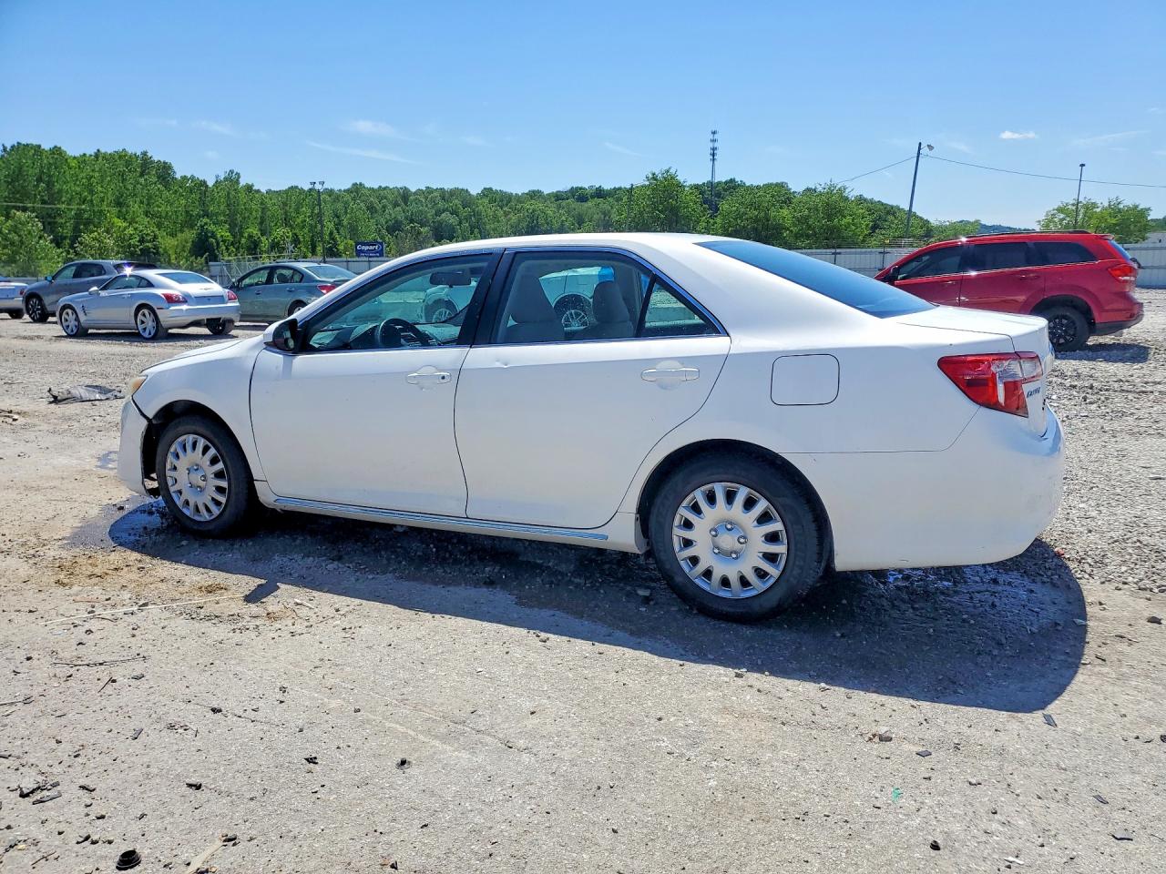 2012 Toyota Camry Le White vin: 4T1BF1FK7CU558989
