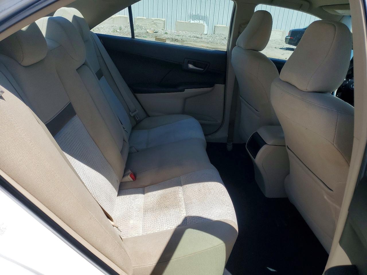 2012 Toyota Camry Le White vin: 4T1BF1FK7CU558989