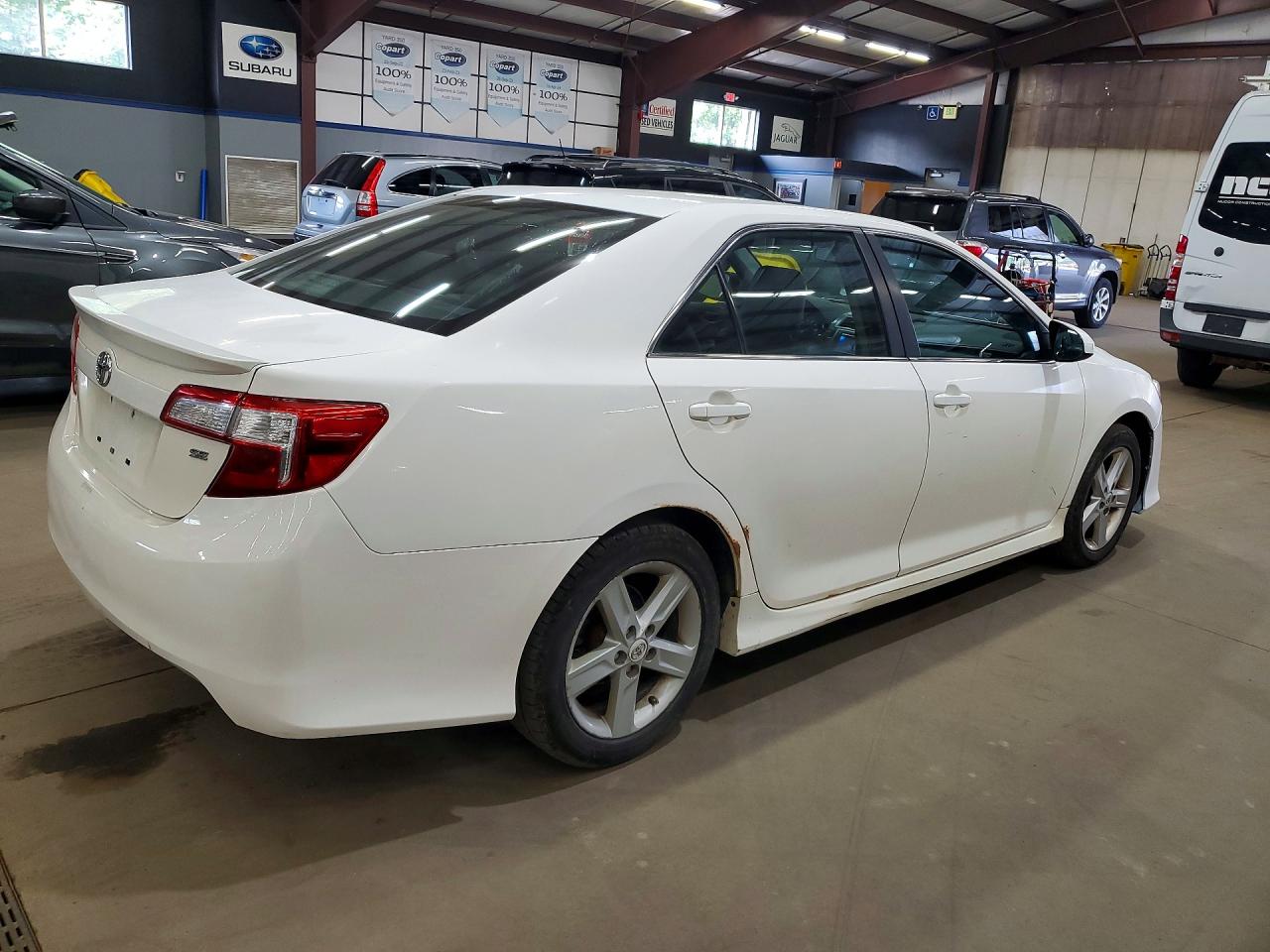 2012 Toyota Camry Se White vin: 4T1BF1FK7CU561522