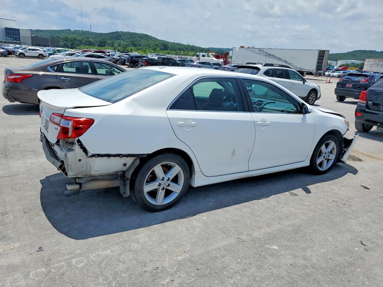 2012 Toyota Camry Se White vin: 4T1BF1FK7CU571824