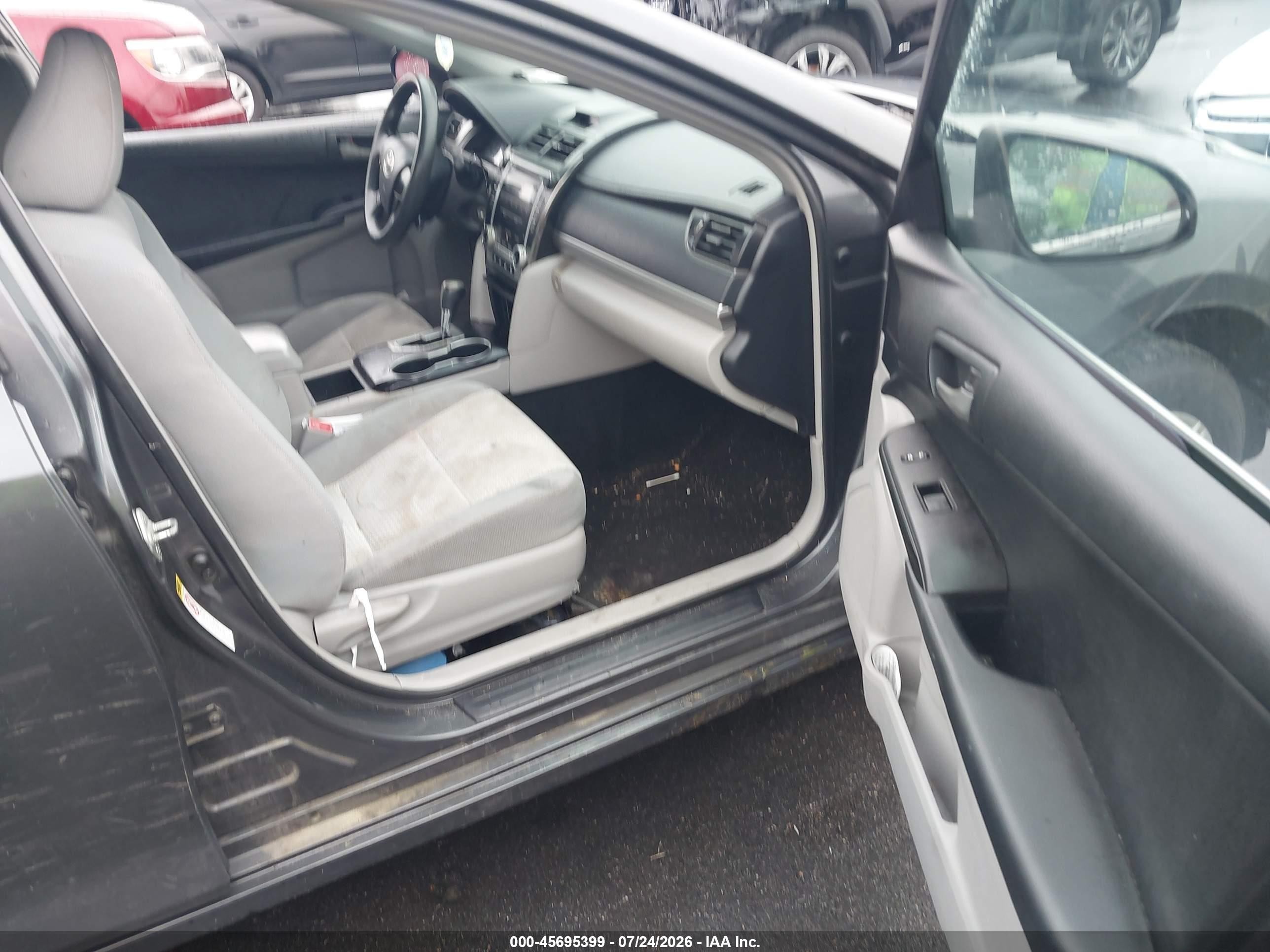 2012 Toyota Camry L Серый vin: 4T1BF1FK7CU572939