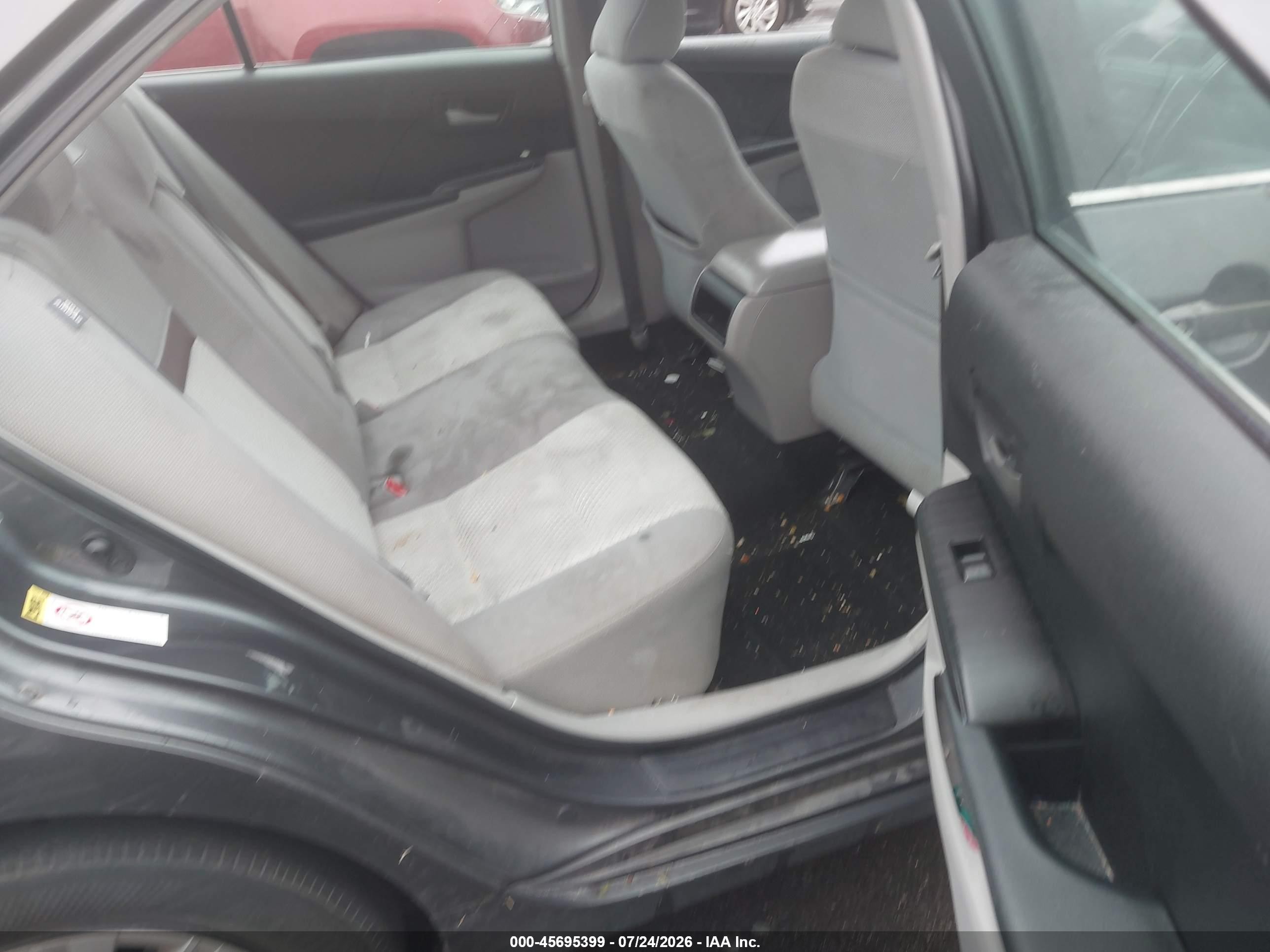 2012 Toyota Camry L Серый vin: 4T1BF1FK7CU572939