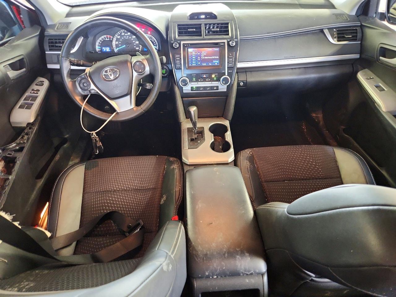 2012 Toyota Camry Se Burgundy vin: 4T1BF1FK7CU576036