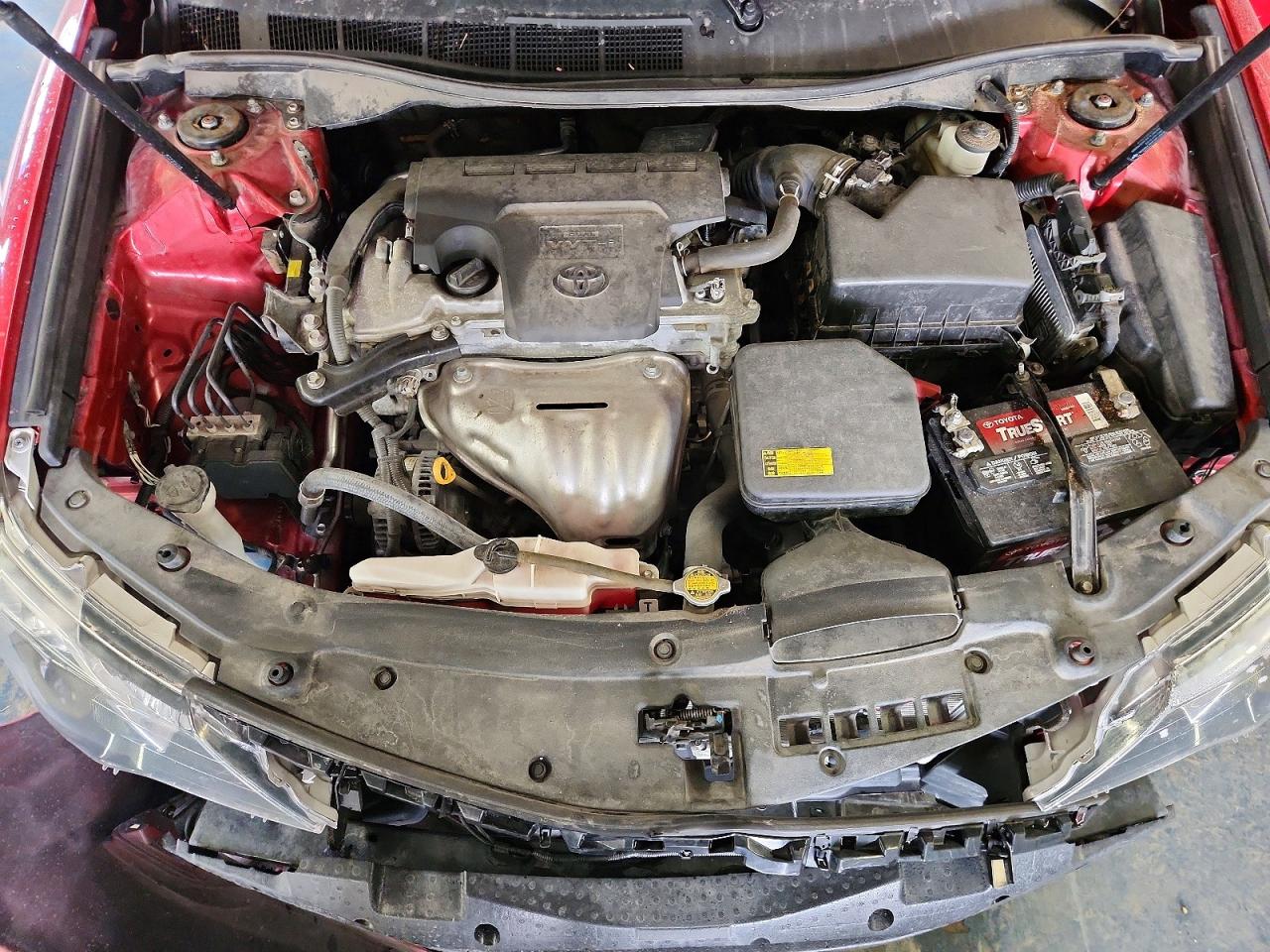 2012 Toyota Camry Se Burgundy vin: 4T1BF1FK7CU576036