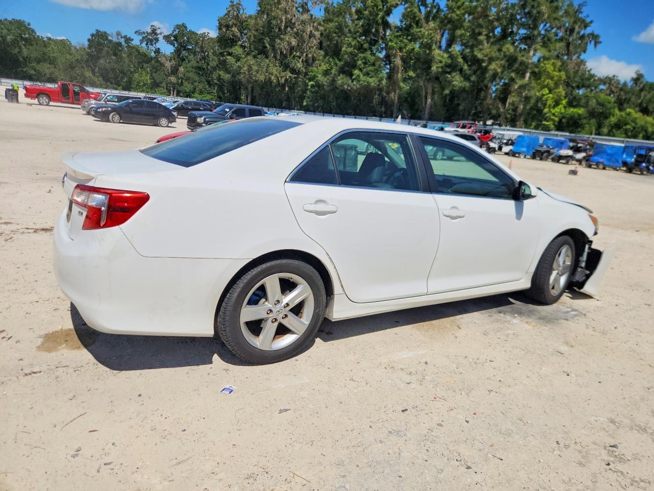2012 Toyota Camry Se Белый vin: 4T1BF1FK7CU579678