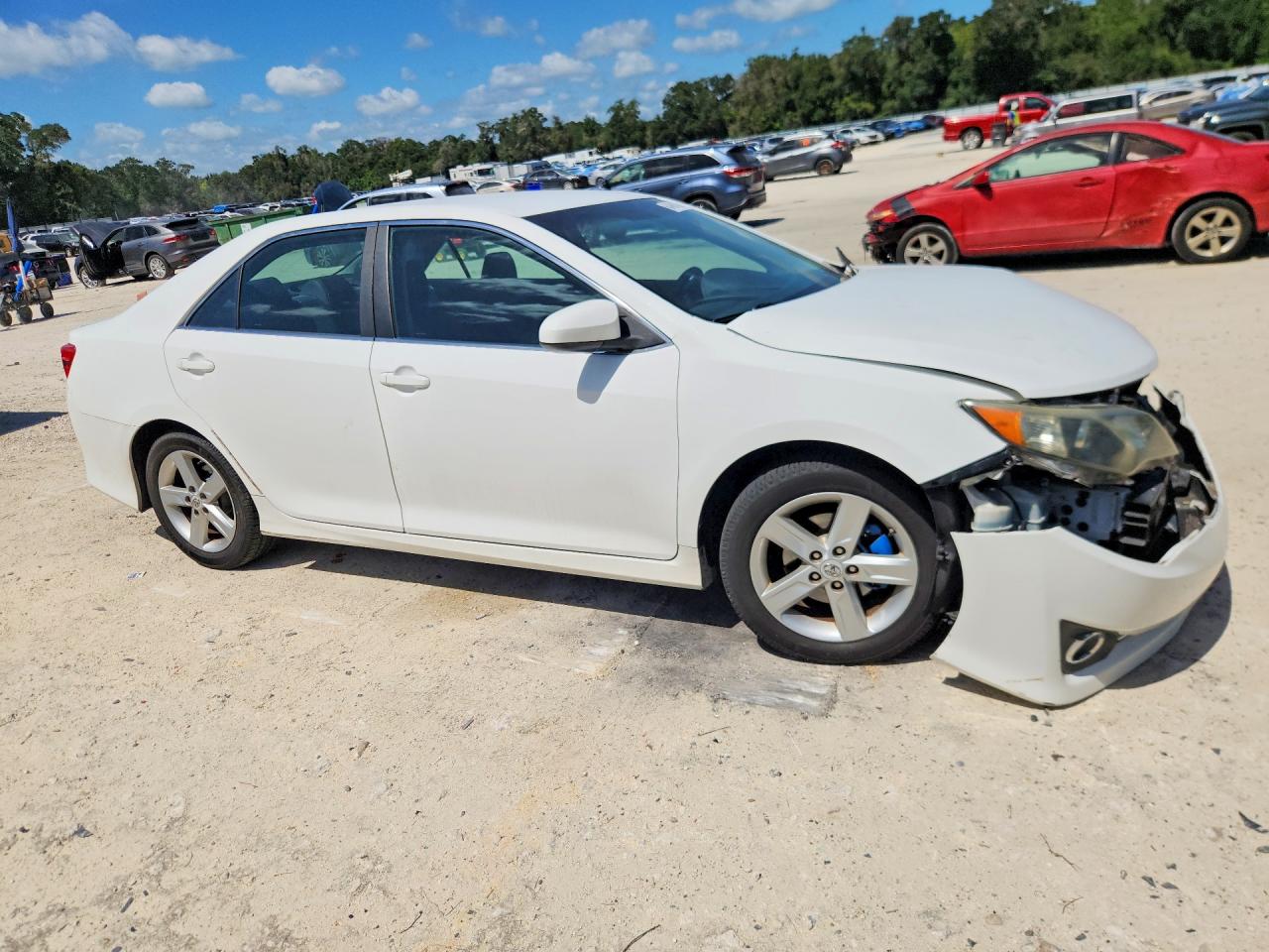 2012 Toyota Camry Se Белый vin: 4T1BF1FK7CU579678
