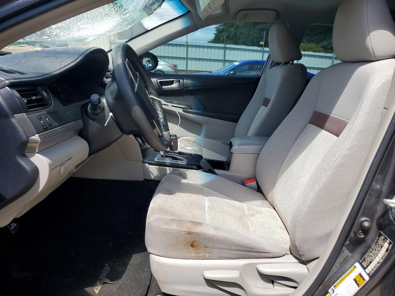 2012 Toyota Camry L Серый vin: 4T1BF1FK7CU582273