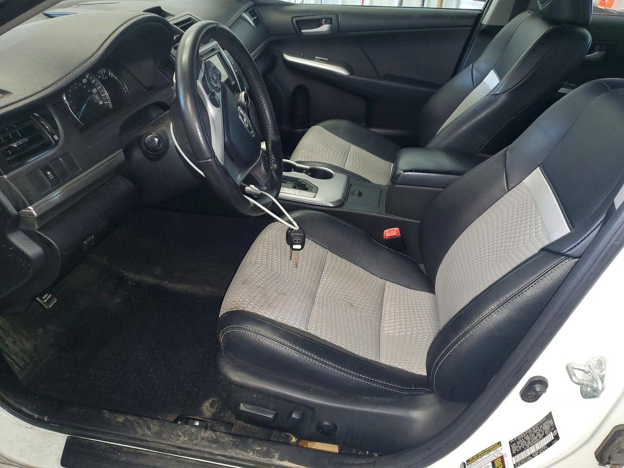 2012 Toyota Camry Se White vin: 4T1BF1FK7CU582774
