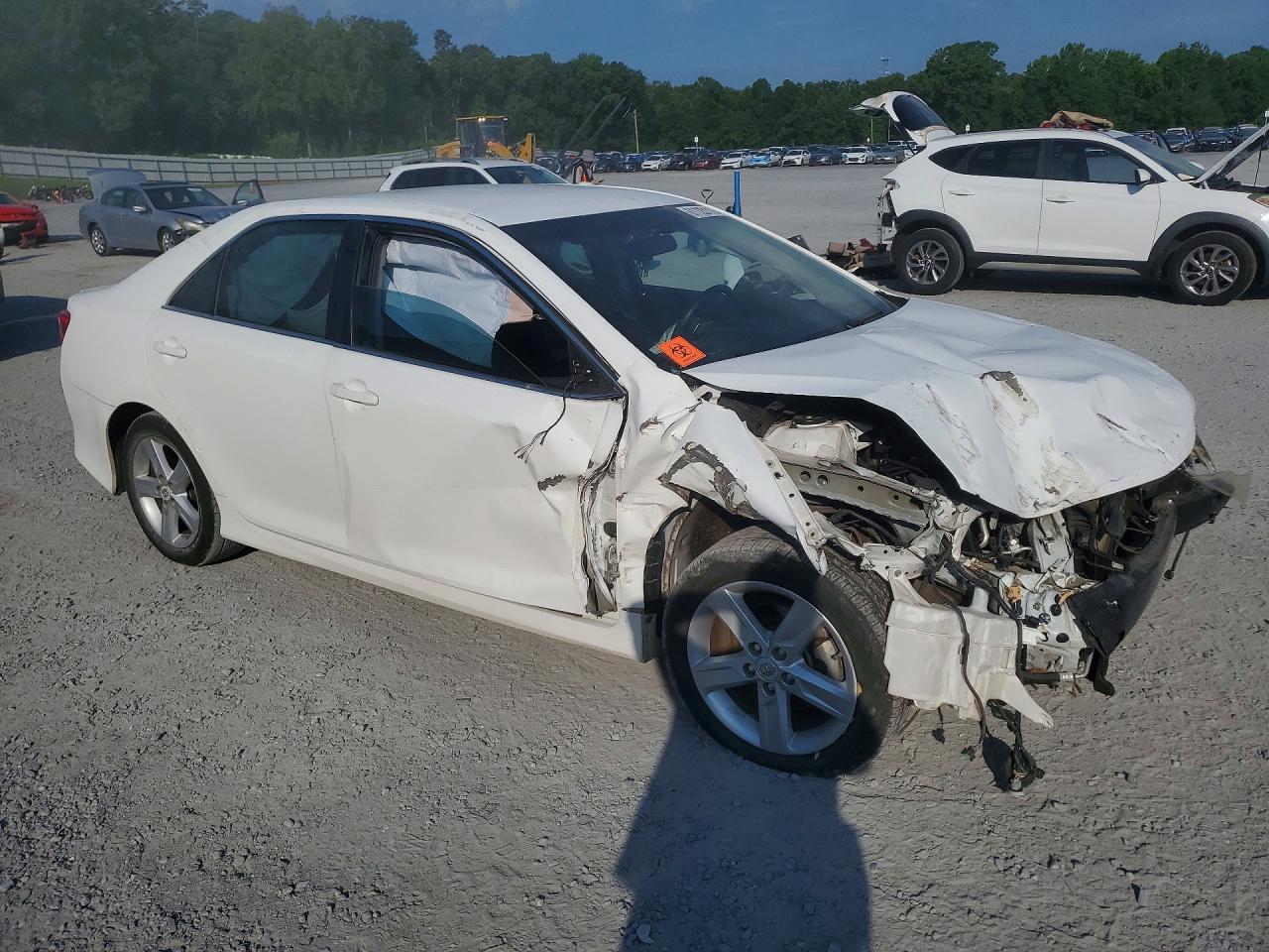 2012 Toyota Camry Se White vin: 4T1BF1FK7CU583200