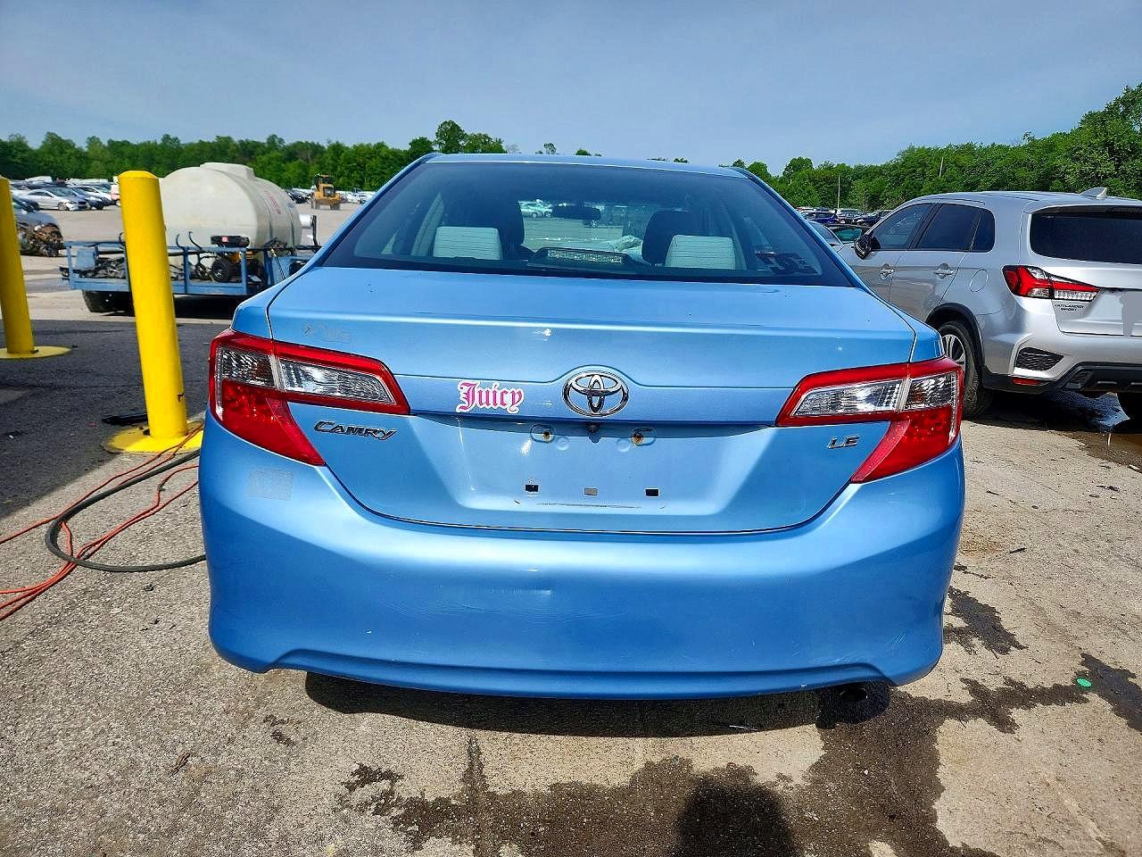 2012 Toyota Camry Le Синий vin: 4T1BF1FK7CU588722