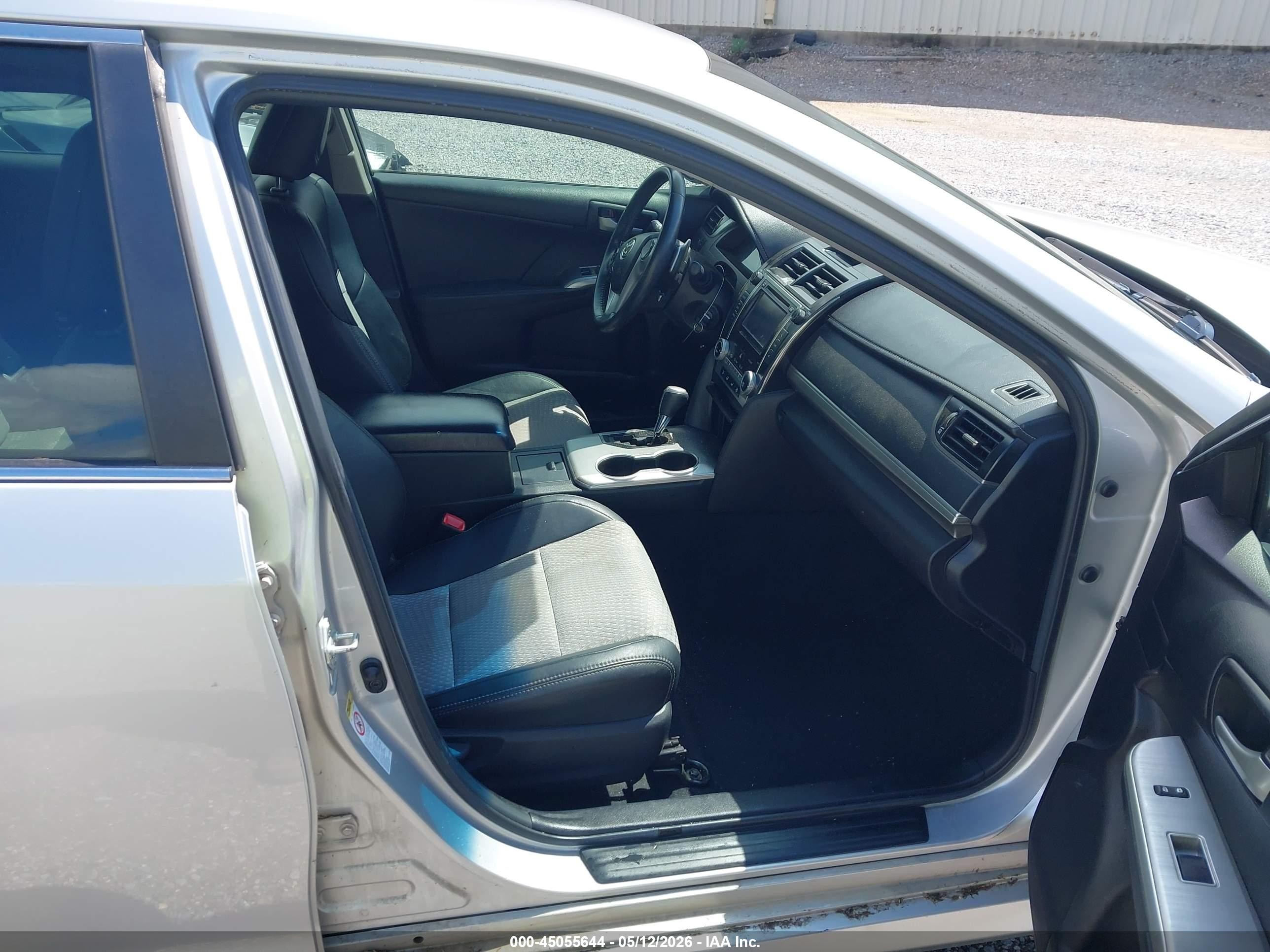 2012 Toyota Camry Se Silver vin: 4T1BF1FK7CU603462