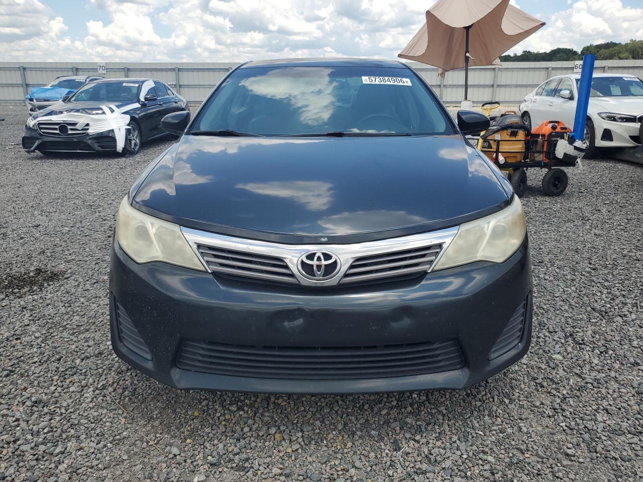 2012 Toyota Camry L Black vin: 4T1BF1FK7CU606166