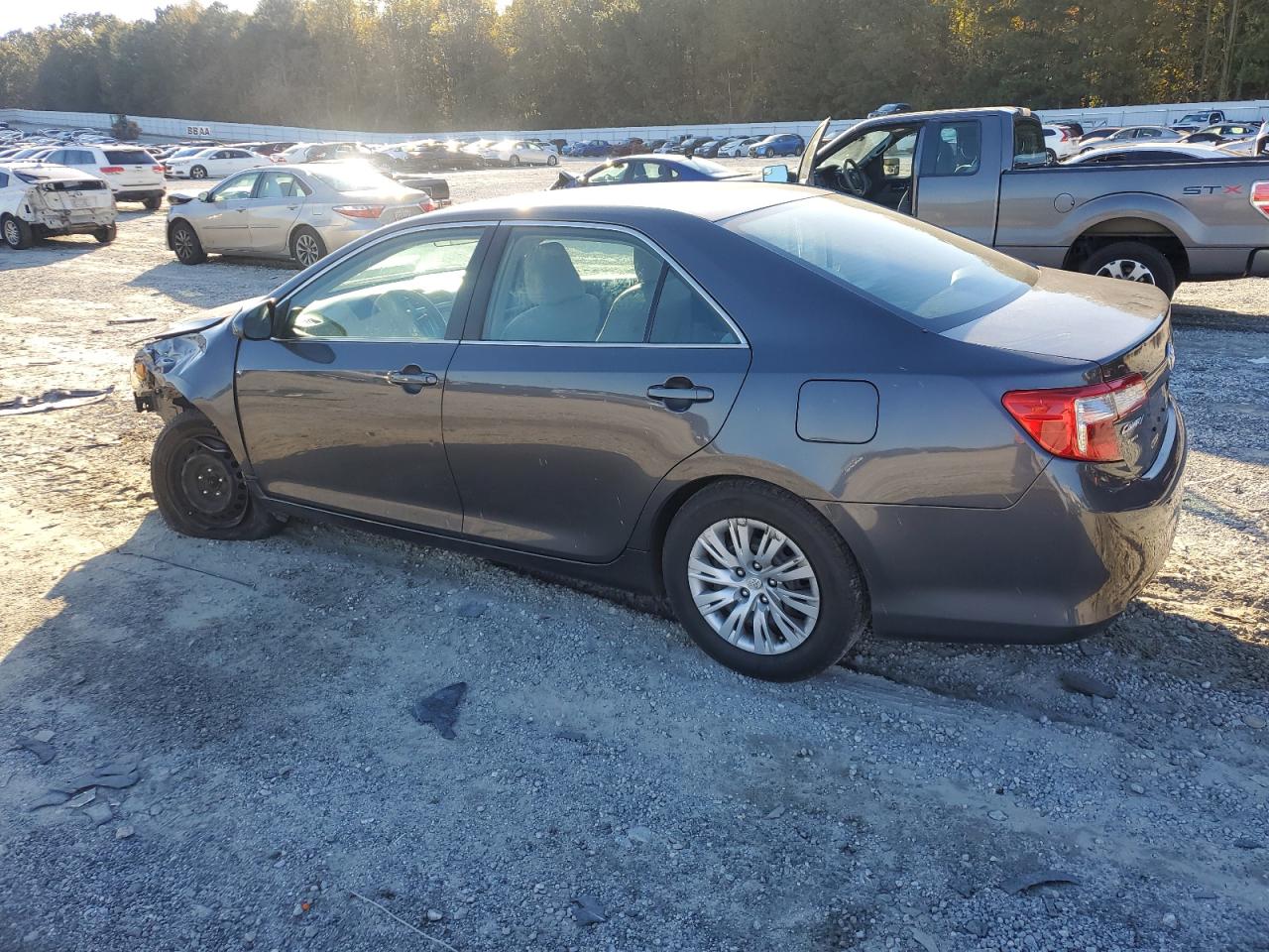 2012 Toyota Camry Gray vin: 4T1BF1FK7CU606197